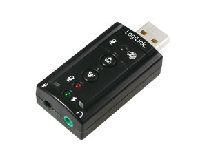 LOGILINK USB 2.0 Audio-Controller, 7.1 LOGILINK USB 2.0 Audio-Controller, 7.1