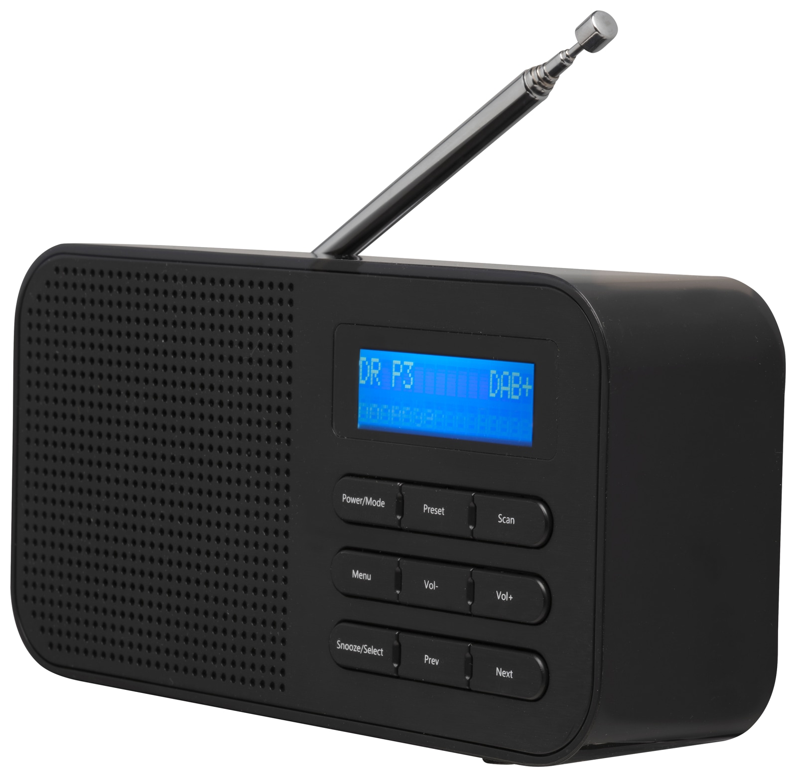 DENVER DAB+/UKW Radio DAB-42, schwarz
