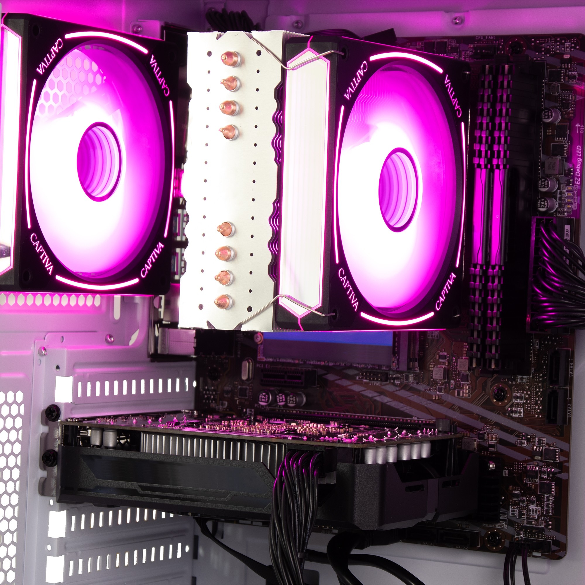 CAPTIVA Gaming-PC I78-805 Advanced Gaming Intel® Core™ i5-12400F, 16 GB DDR4, 1 TB M.2 SSD NVME CAPTIVA Gaming-PC I78-805 Advanced Gaming Intel® Core™ i5-12400F, 16 GB DDR4, 1 TB M.2 SSD NVME