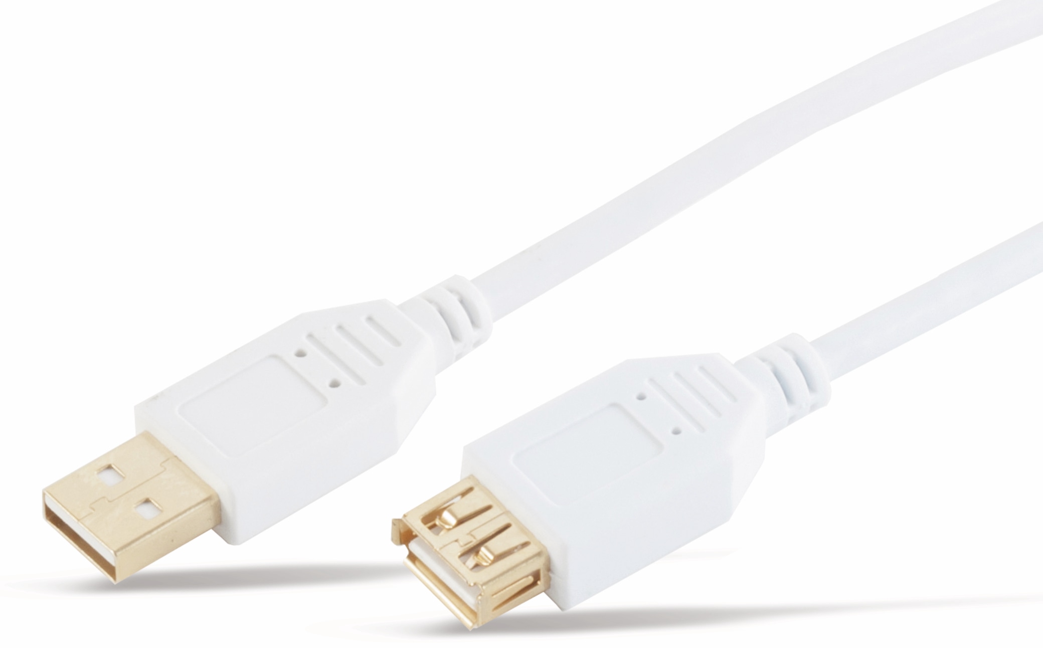 S-IMPULS USB2.0-Verlängerungskabel, A/A, 1 m, vergoldet S-IMPULS USB2.0-Verlängerungskabel, A/A, 1 m, vergoldet