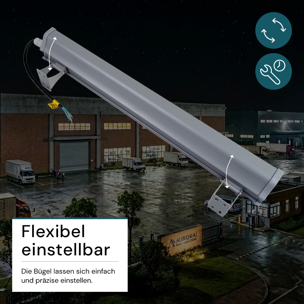 LUXULA LED-Highbay-Leuchte, linear, EEK: E, 100W, 12000lm, 5000K LUXULA LED-Highbay-Leuchte, linear, EEK: E, 100W, 12000lm, 5000K