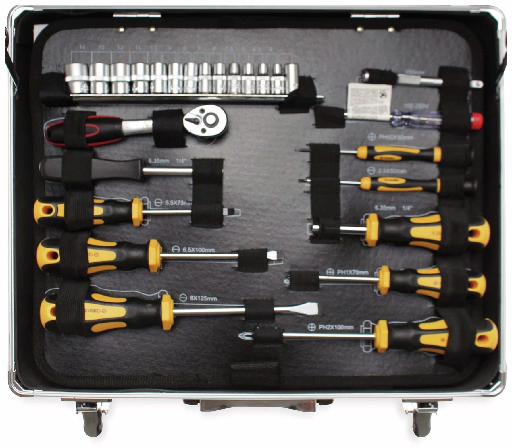 BGS TECHNIC Werkzeug-Satz 2204, im Alukoffer, 129-tlg. BGS TECHNIC Werkzeug-Satz 2204, im Alukoffer, 129-tlg.