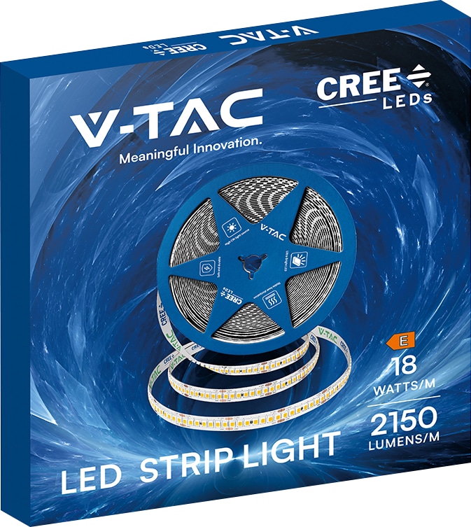 V-TAC LED-Stripe VT-2126006, 180W, EEK: E, 21500lm, 4000K, 120°, 24V, 10m