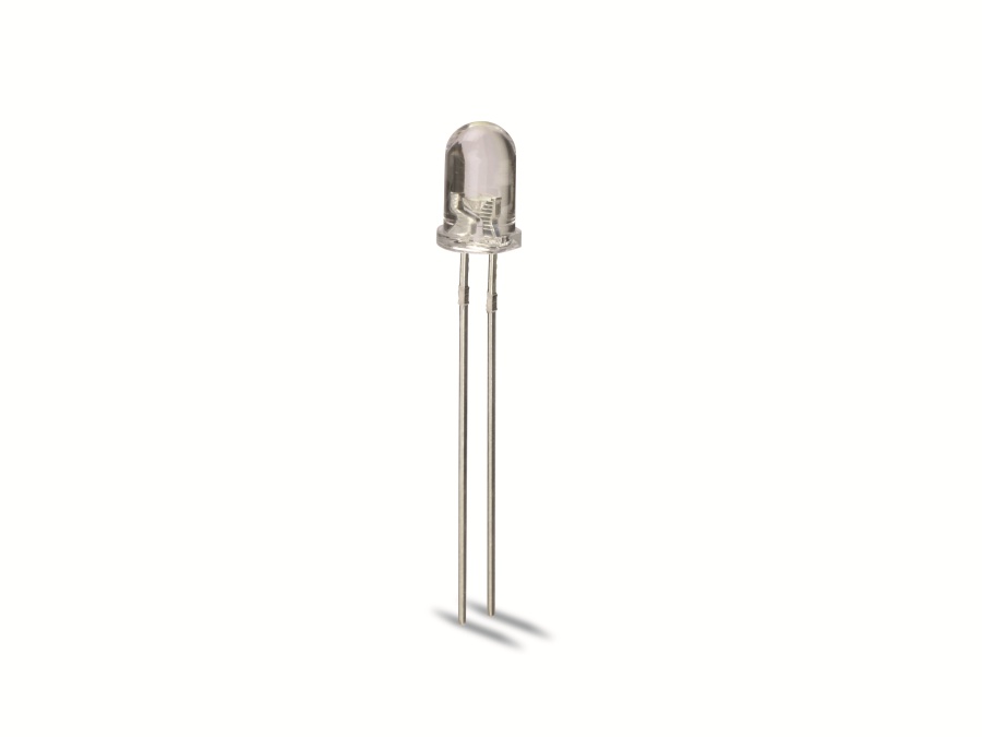 EVERSTAR LEDs ESL-R5044CWCE026, weiß, 5 mm, 10 Stück EVERSTAR LEDs ESL-R5044CWCE026, weiß, 5 mm, 10 Stück