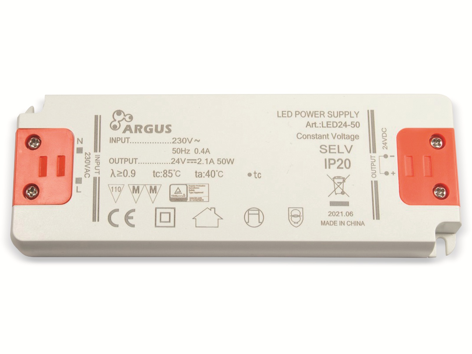 INTER-TECH LED-Netzteil LED 24V-/50 W INTER-TECH LED-Netzteil LED 24V-/50 W