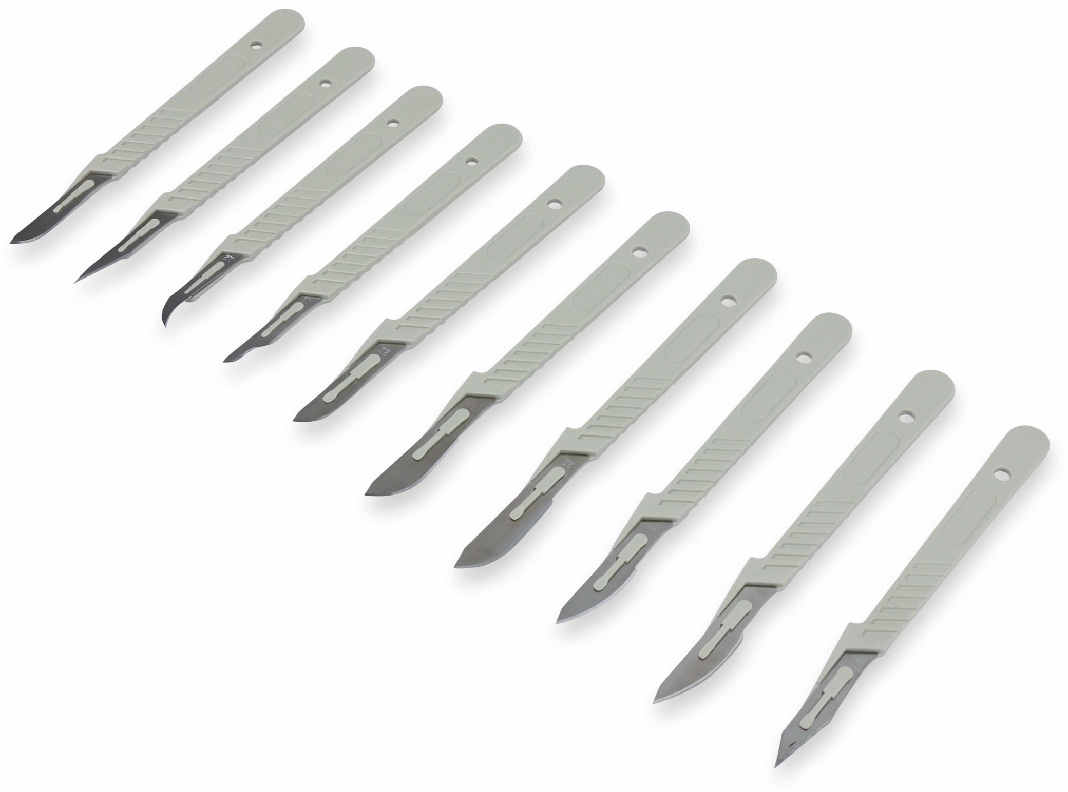 DAYTOOLS Skalpell-Set ES-10, steril, 10-teilig DAYTOOLS Skalpell-Set ES-10, steril, 10-teilig