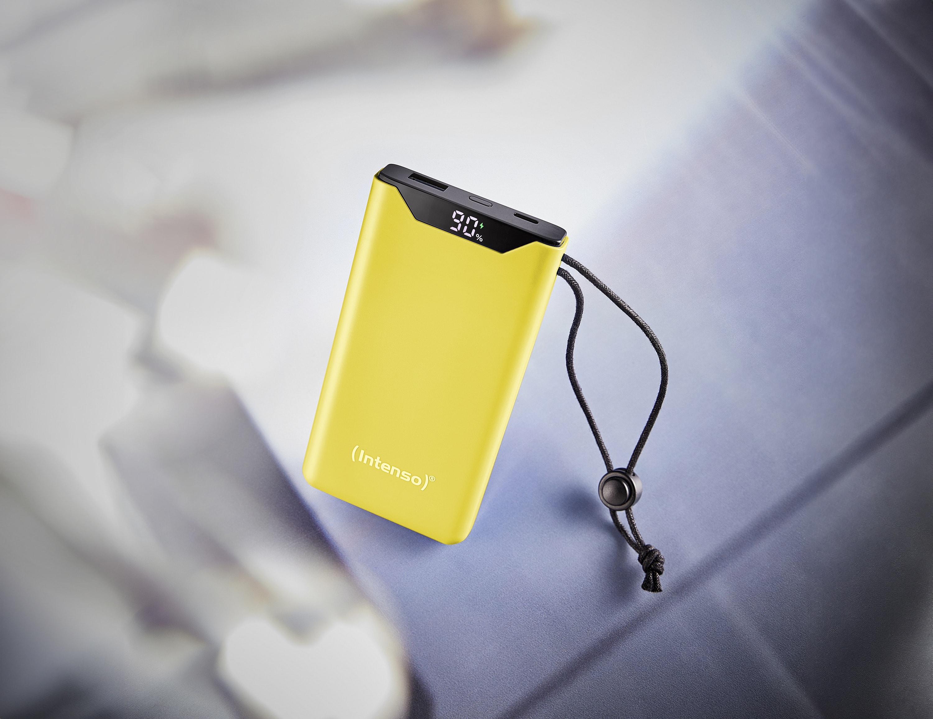 INTENSO USB Powerbank 7332039, F10000, 10.000mAh, 20 W, gelb INTENSO USB Powerbank 7332039, F10000, 10.000mAh, 20 W, gelb