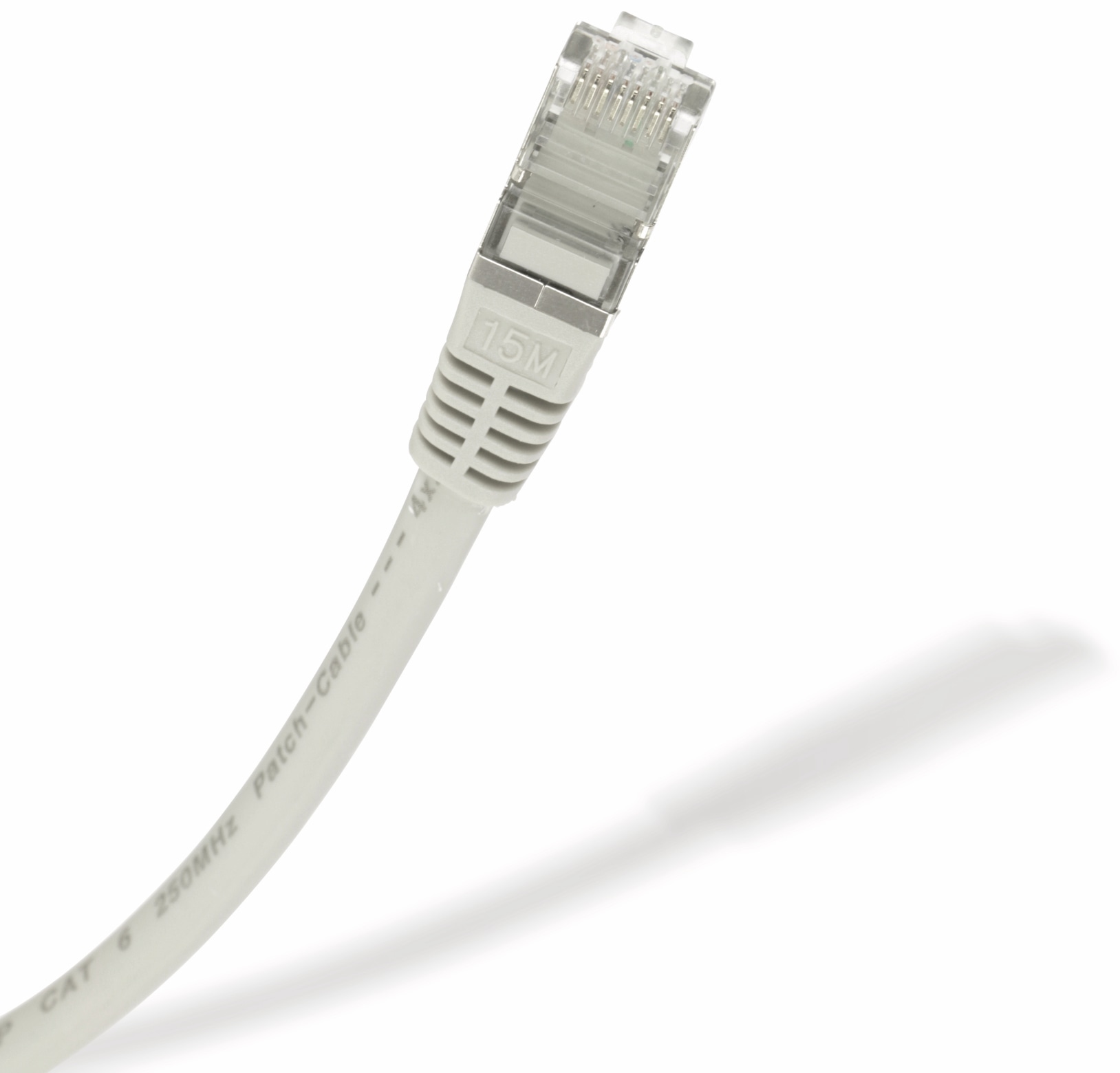 S-IMPULS CAT.6 Patchkabel, 15 m, grau, S-FTP, PIMF