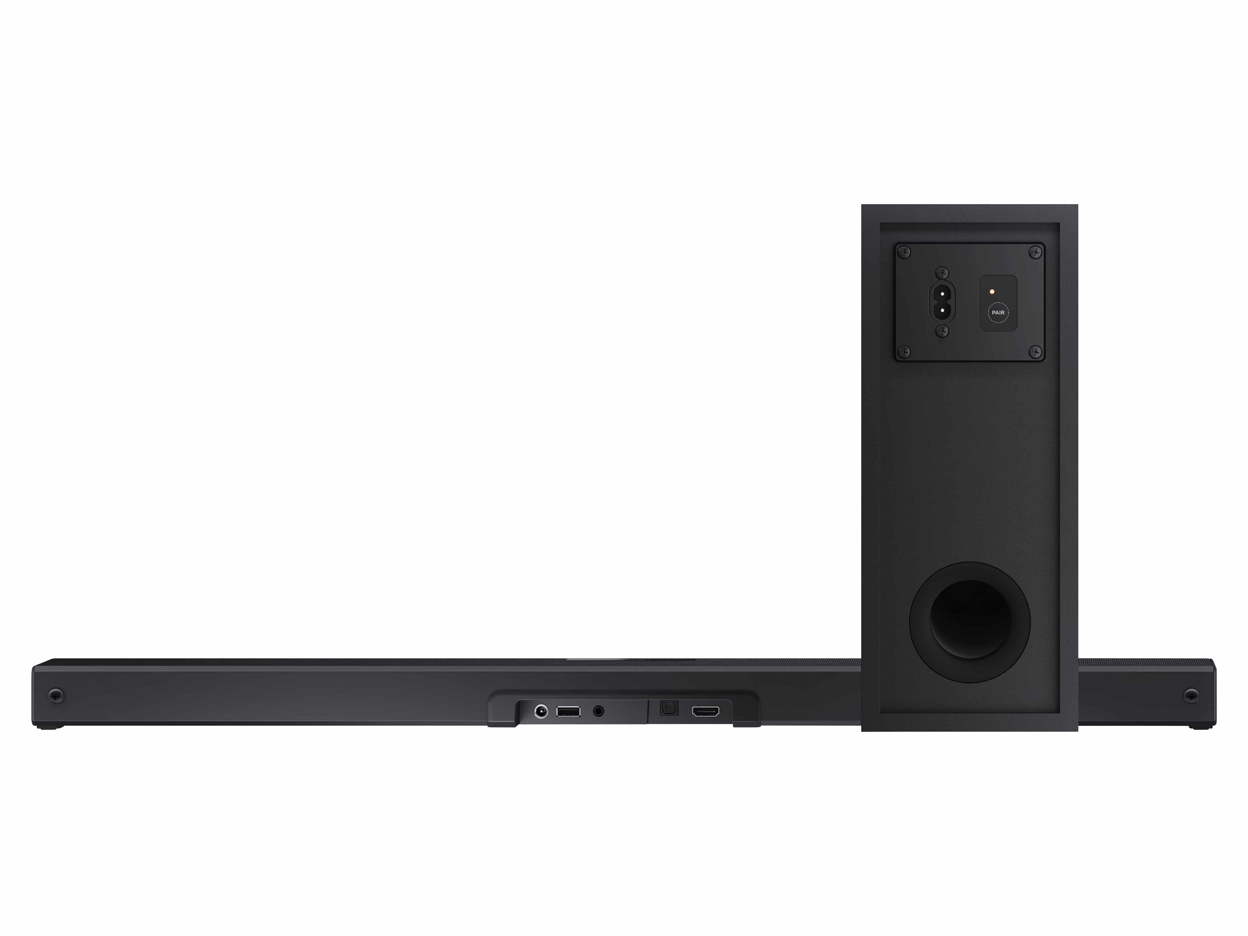 SHARP Soundbar HT-SBW320, 2.1-Kanal, Ultraflach, Dolby Atmos, DTS Virtual:X, Wireless Subwoofer, Bluetooth, Schwarz SHARP Soundbar HT-SBW320, 2.1-Kanal, Ultraflach, Dolby Atmos, DTS Virtual:X, Wireless Subwoofer, Bluetooth, Schwarz