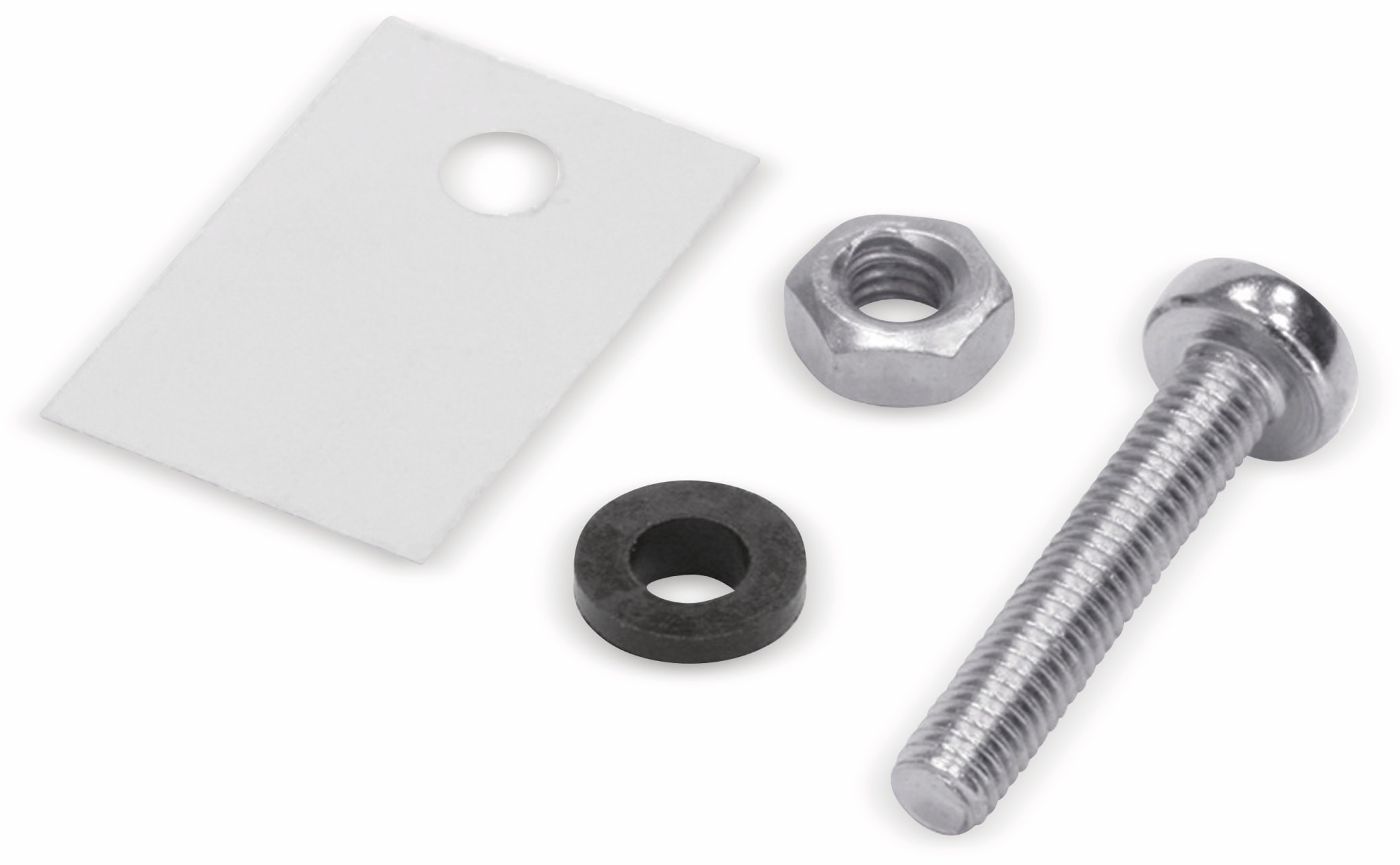 FISCHER ELEKTRONIK Isoliersatz für TO220, 4-teilig FISCHER ELEKTRONIK Isoliersatz für TO220, 4-teilig