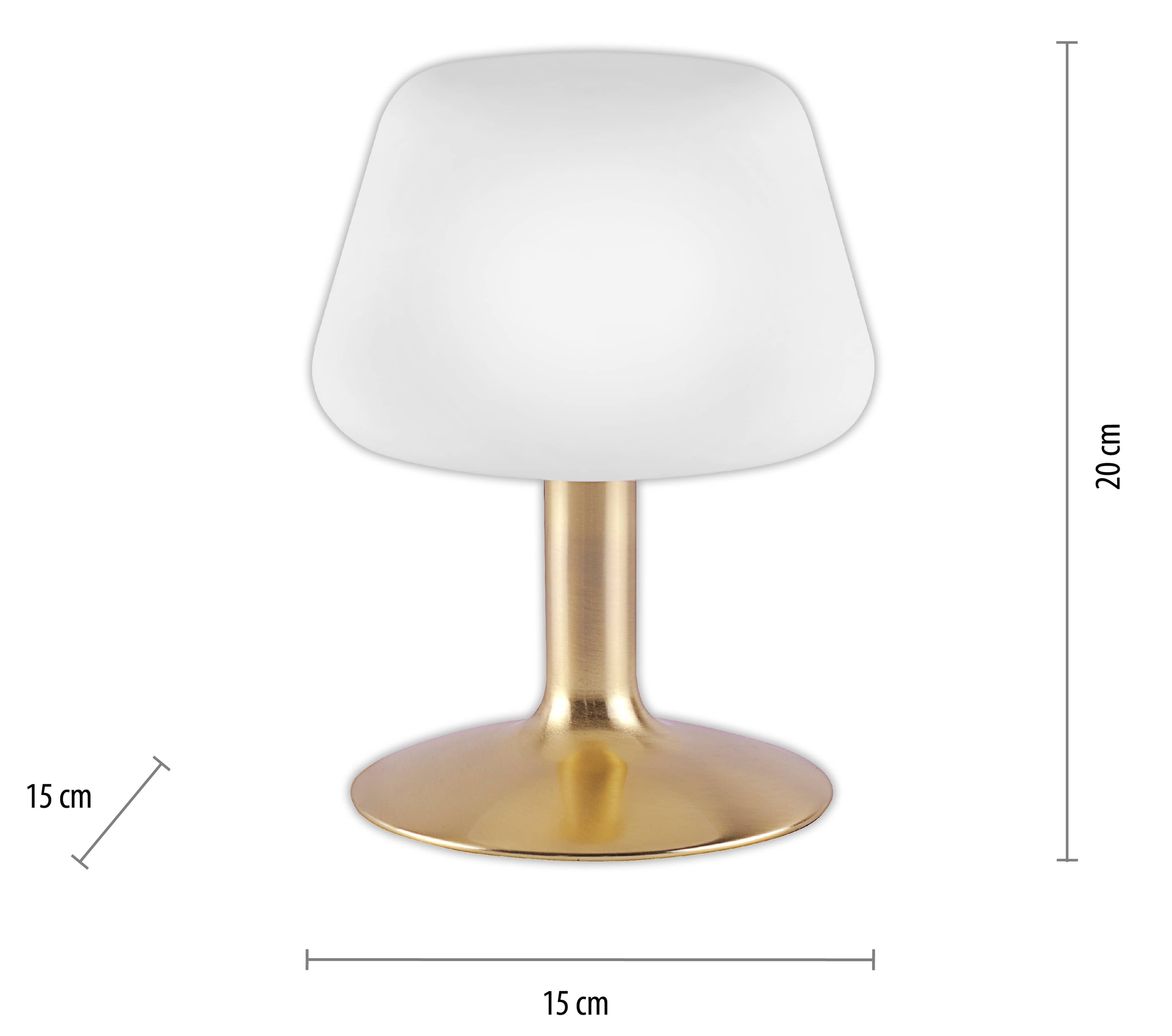 PAUL NEUHAUS LED-Tischleuchte 4078-60 messing-matt, 2,6 W, 265 lm, 3000 K PAUL NEUHAUS LED-Tischleuchte 4078-60 messing-matt, 2,6 W, 265 lm, 3000 K