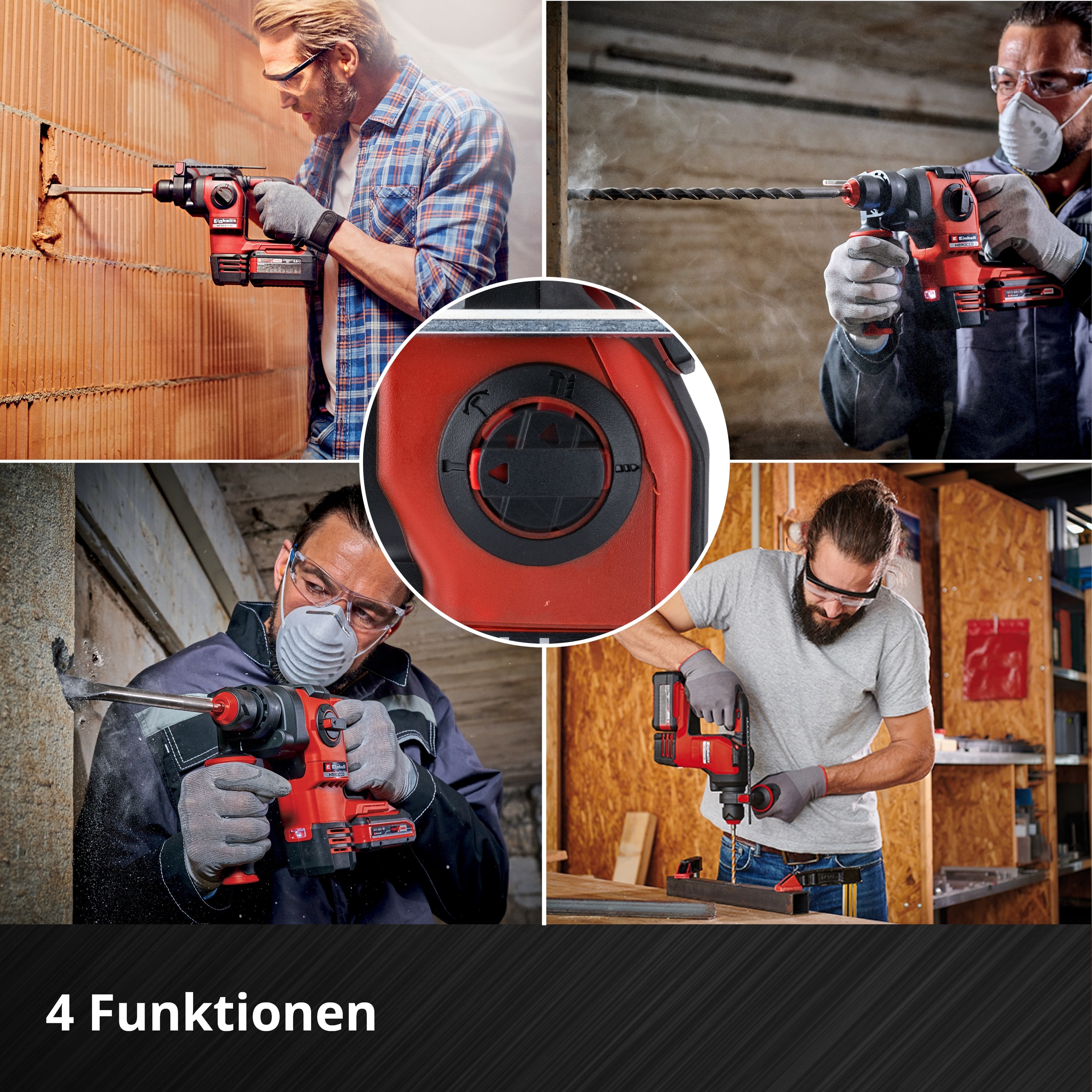 EINHELL PROFESSIONAL Akku-Bohrhammer HEROCCO 4513900, Brushless, Solo EINHELL PROFESSIONAL Akku-Bohrhammer HEROCCO 4513900, Brushless, Solo