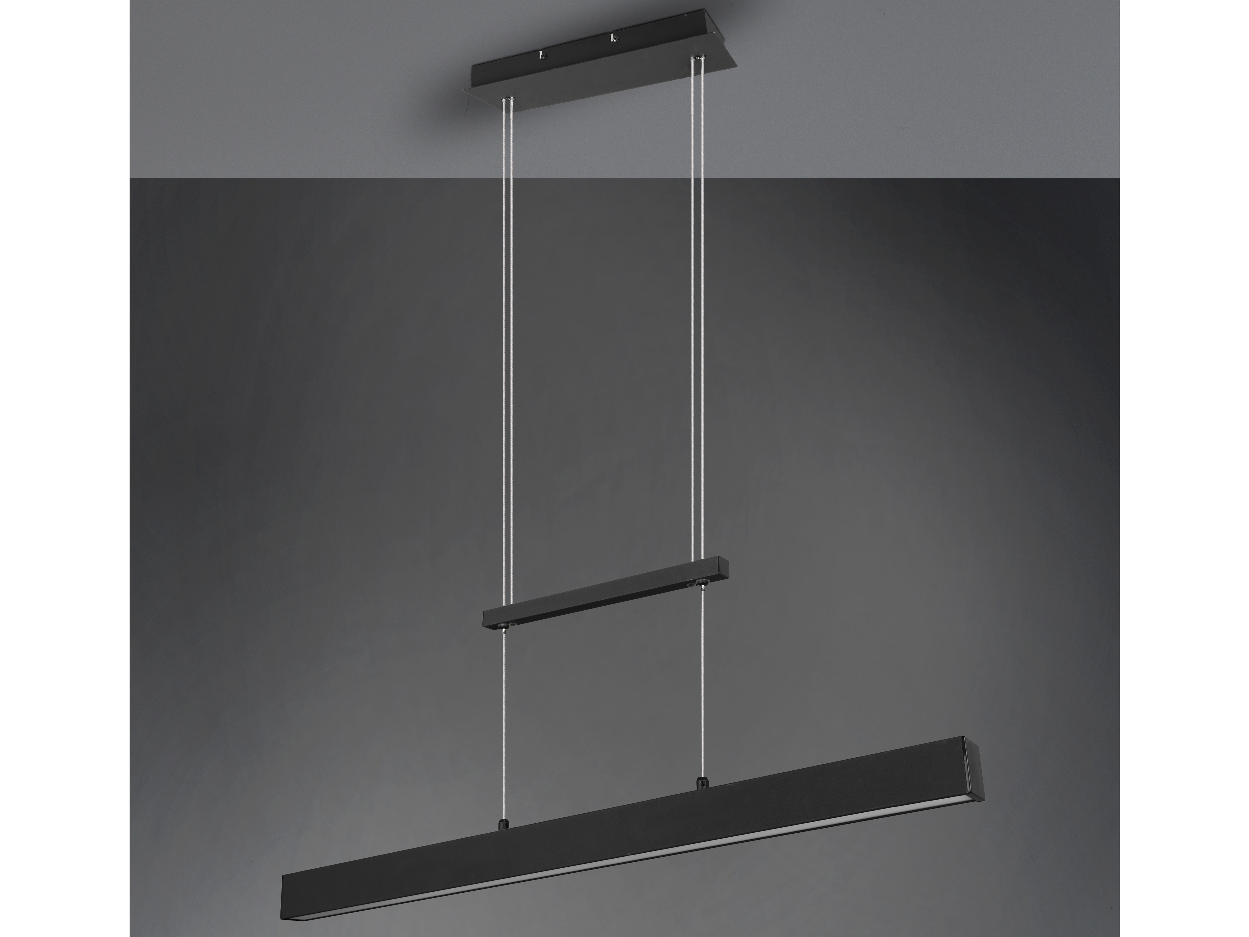 REALITY LED-Pendelleuchte Paros R32043105 schwarz, 1 x LED 22 W, 2500 lm, 2 x 5 W, 2 x 600 lm REALITY LED-Pendelleuchte Paros R32043105 schwarz, 1 x LED 22 W, 2500 lm, 2 x 5 W, 2 x 600 lm
