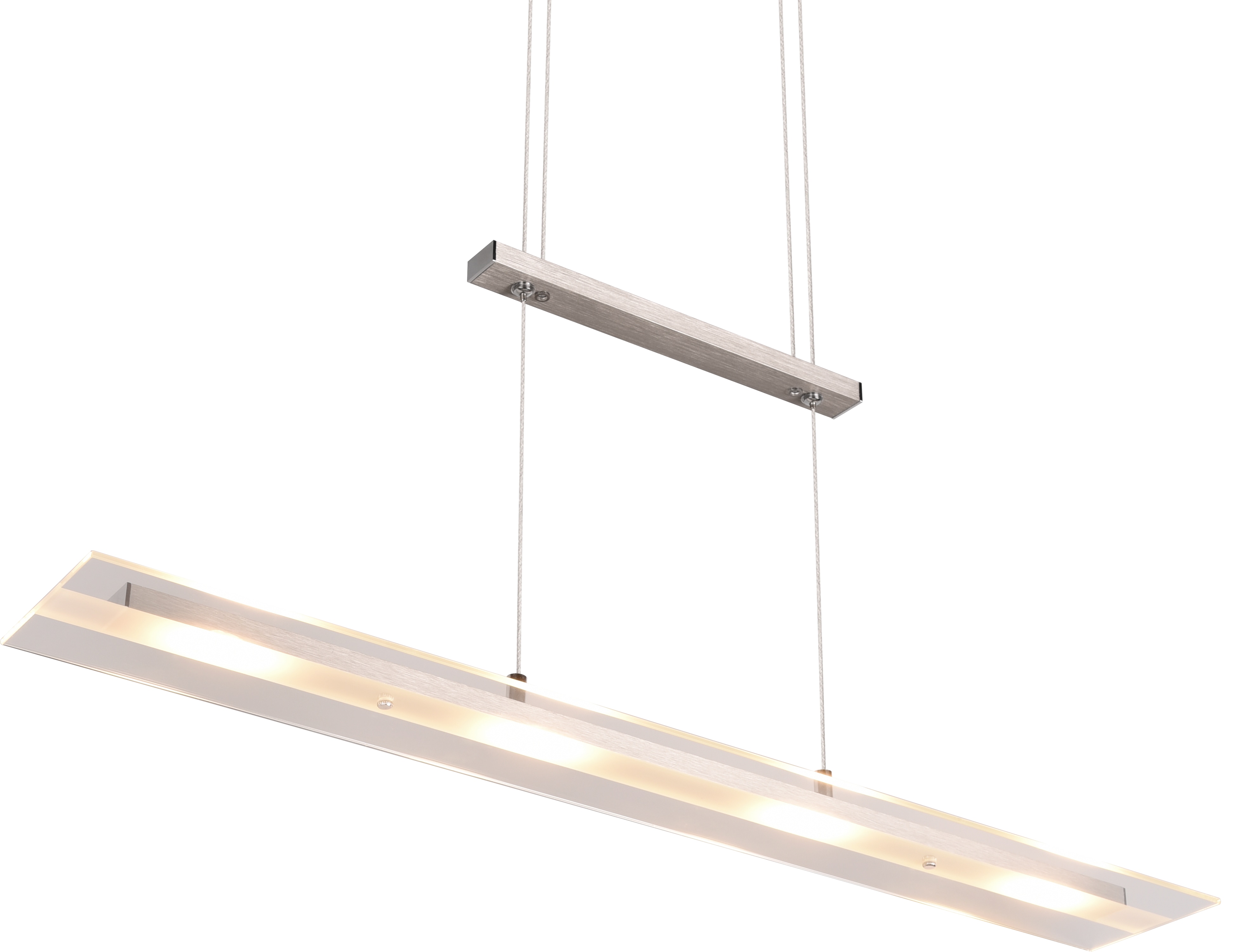 REALITY LED-Pendelleuchte Milos R32004107 nickel-matt, 20 W, 2200 lm, 3000 K REALITY LED-Pendelleuchte Milos R32004107 nickel-matt, 20 W, 2200 lm, 3000 K