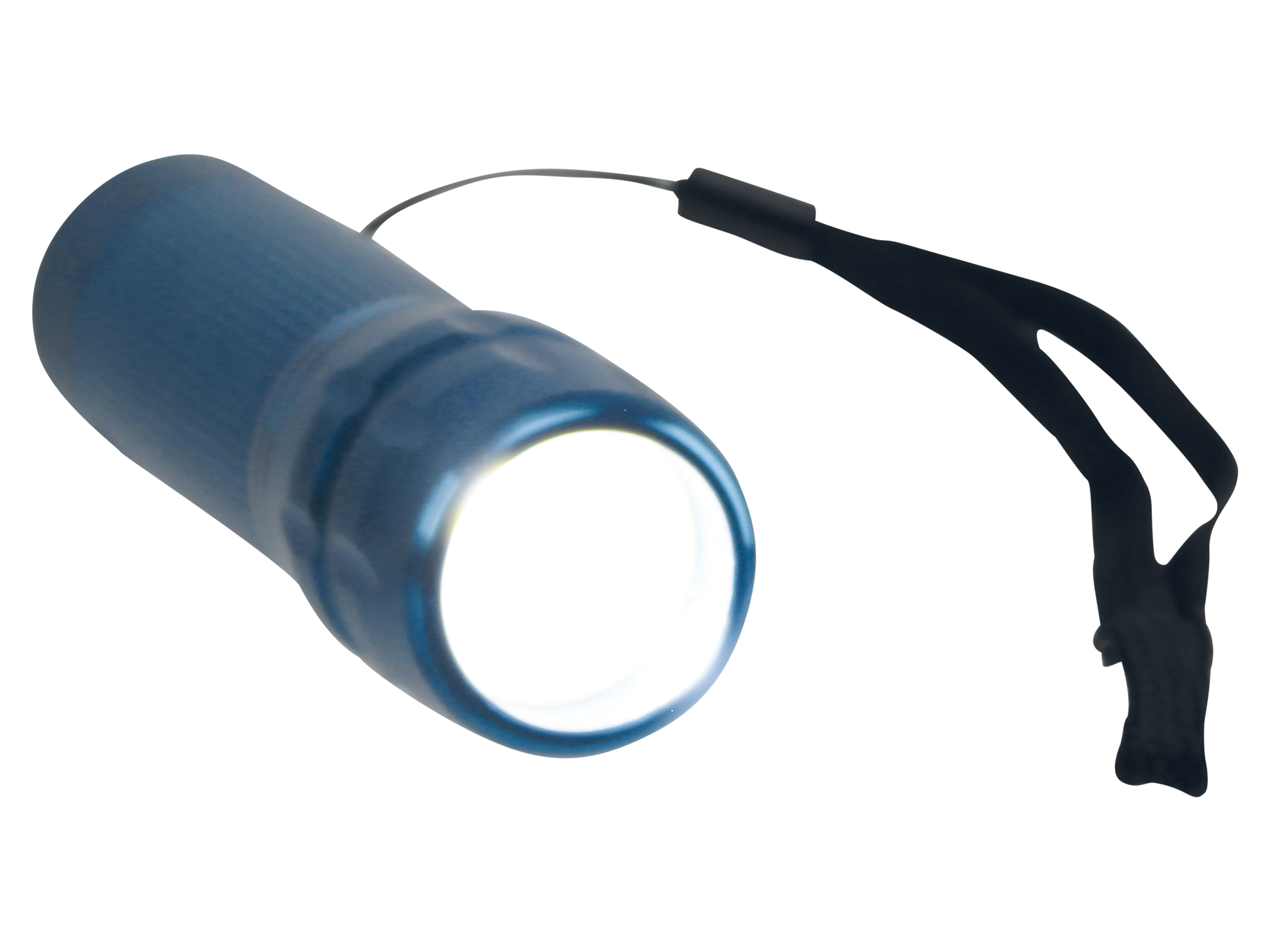LED-Taschenlampe, Alu, 5 W OSRAM LED, blau, 4xMicro LED-Taschenlampe, Alu, 5 W OSRAM LED, blau, 4xMicro
