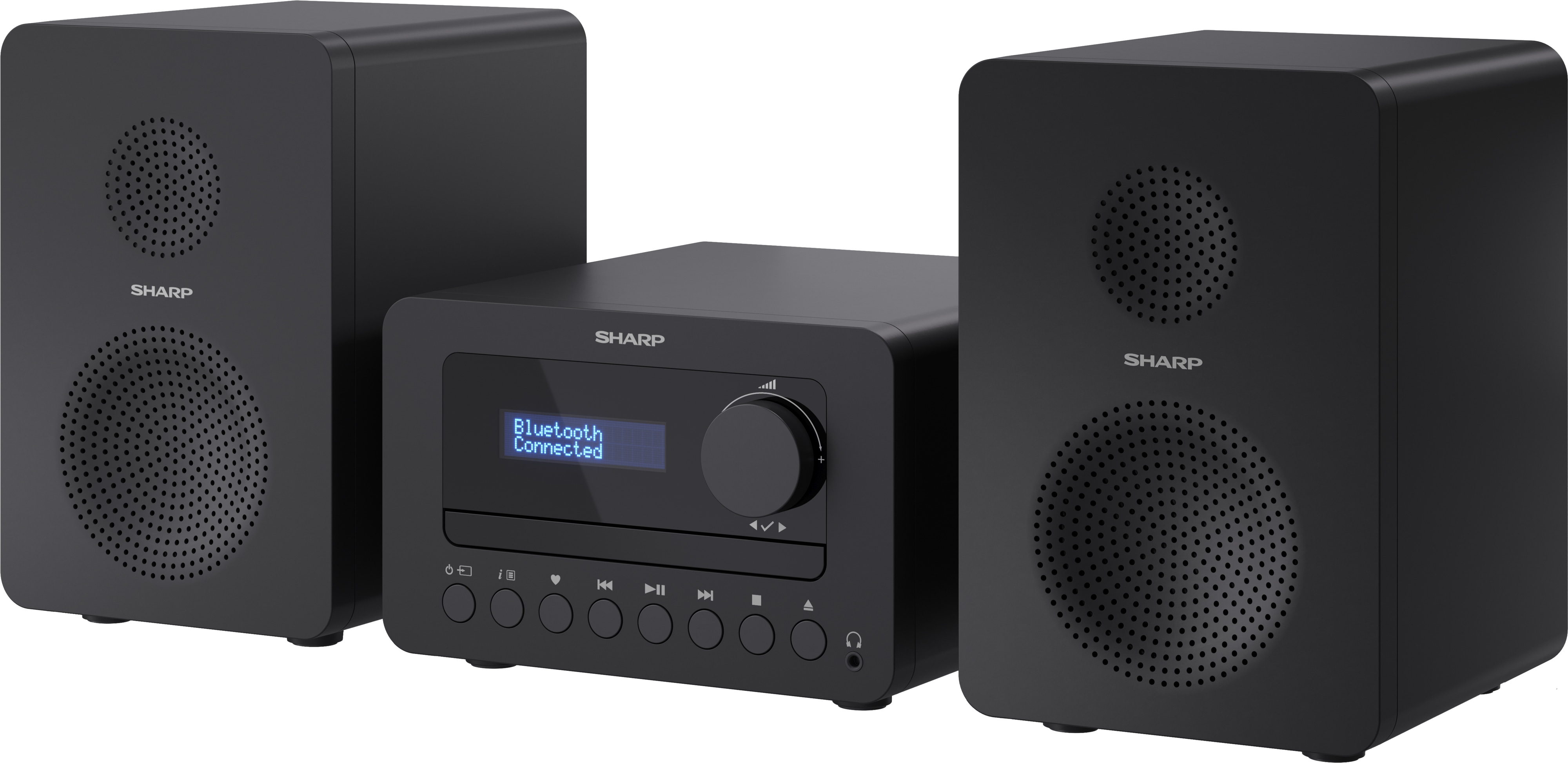 SHARP HiFi-Anlage XL-B520D, schwarz, DAB+, Bluetooth, MP3, CD-Laufwerk SHARP HiFi-Anlage XL-B520D, schwarz, DAB+, Bluetooth, MP3, CD-Laufwerk