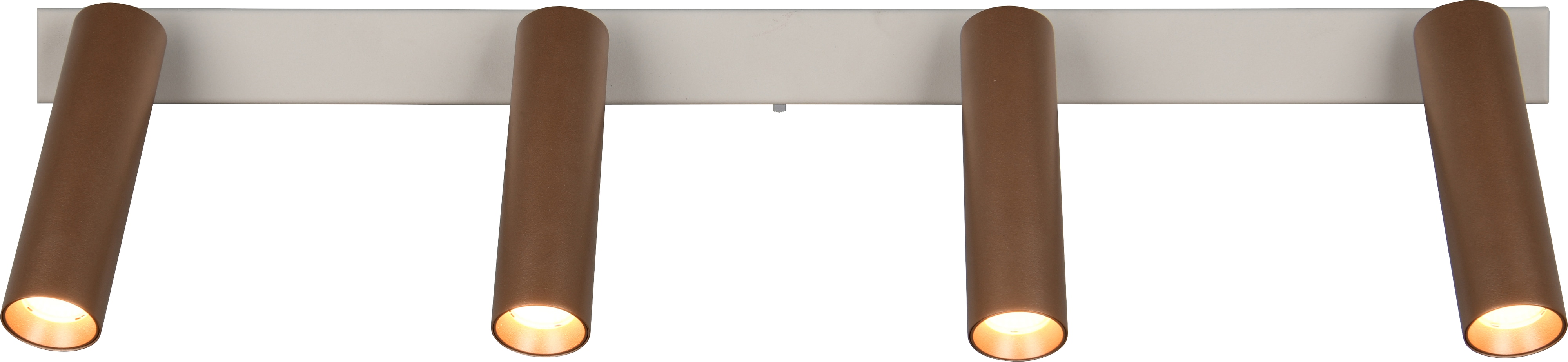 TRIO LED-Spotleuchte AMBALA, 849210465, 4-fach, 4x 5 W, 4x 500 lm, coffee TRIO LED-Spotleuchte AMBALA, 849210465, 4-fach, 4x 5 W, 4x 500 lm, coffee