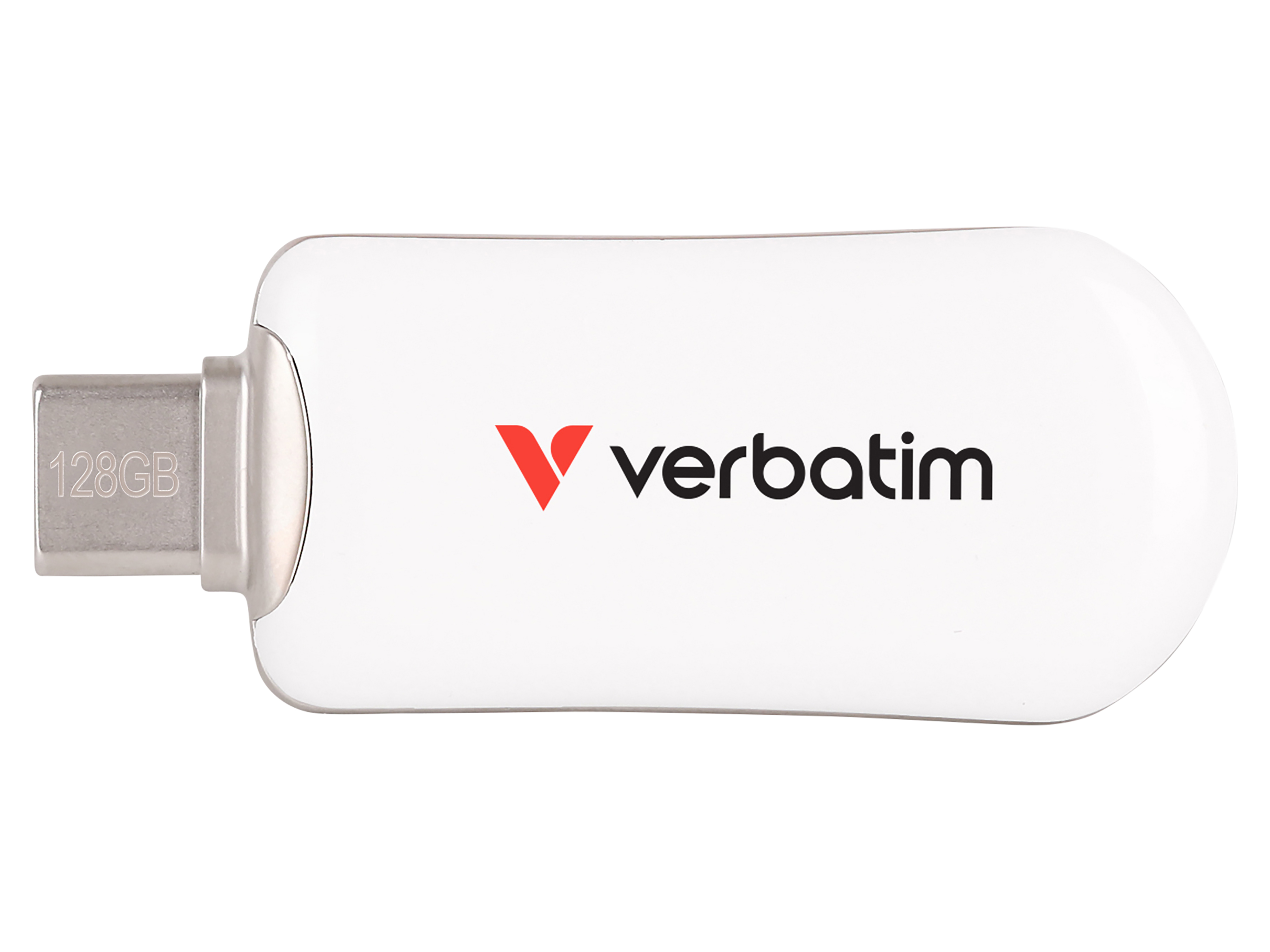 VERBATIM USB-C Stick Plectra 30229 USB 3.2 128GB weiß VERBATIM USB-C Stick Plectra 30229 USB 3.2 128GB weiß