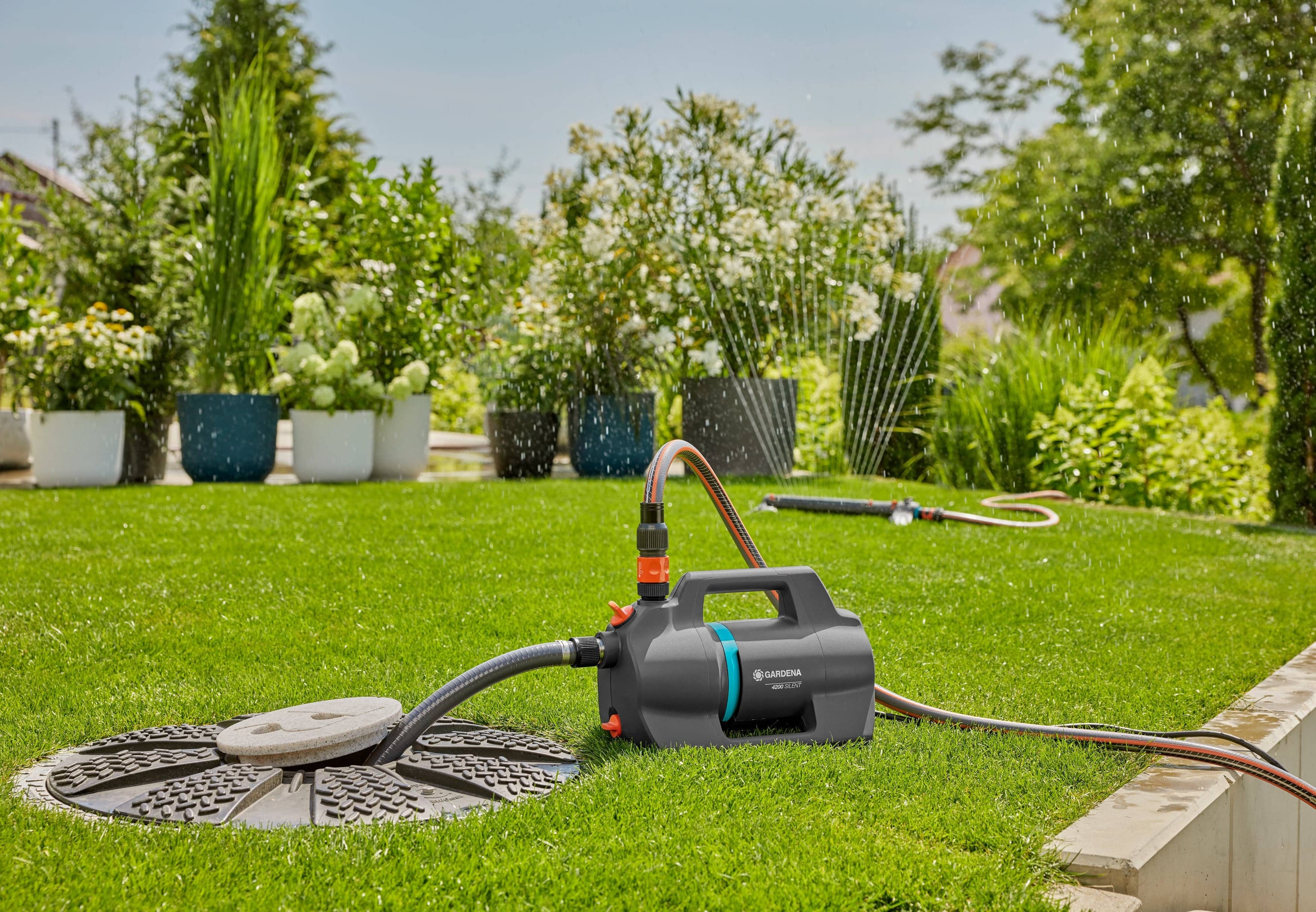 GARDENA Gartenpumpe 4200 Silent, 09054-20 GARDENA Gartenpumpe 4200 Silent, 09054-20