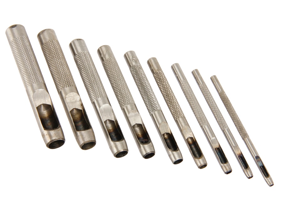 MASTERPROOF Locheisen-Satz, 2,5...10 mm MASTERPROOF Locheisen-Satz, 2,5...10 mm