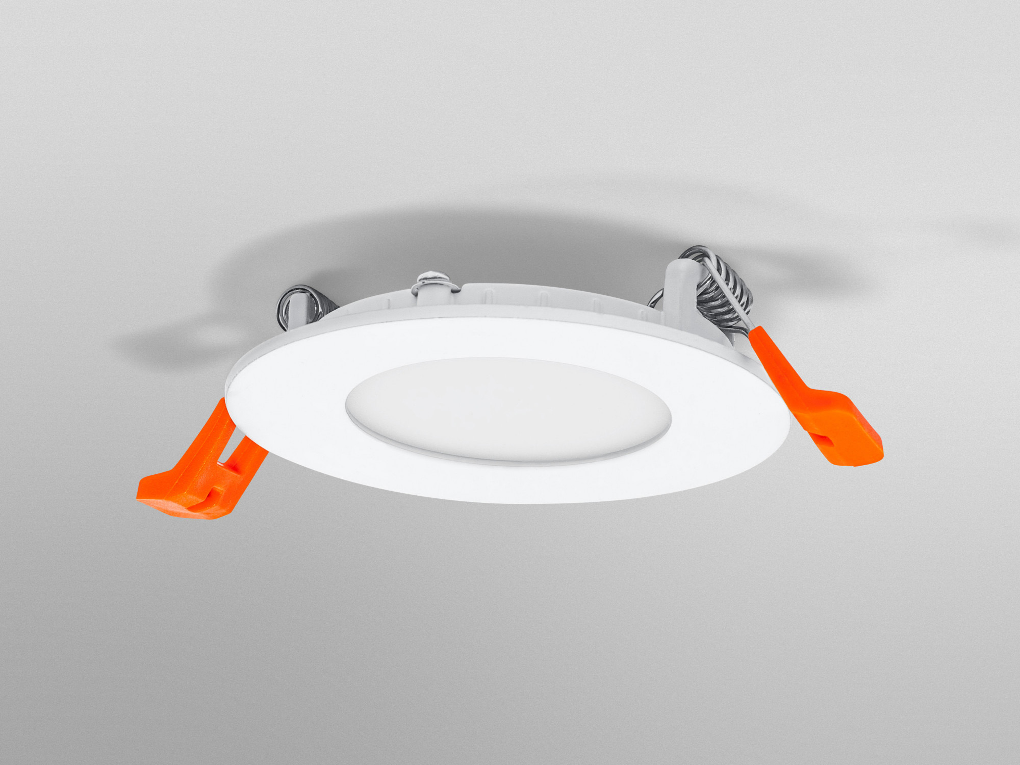 OSRAM LED-Einbauleuchte, ultra slim, 4,5W, 240lm, 4000K, IP20, Ø 85 mm, neutralweiß