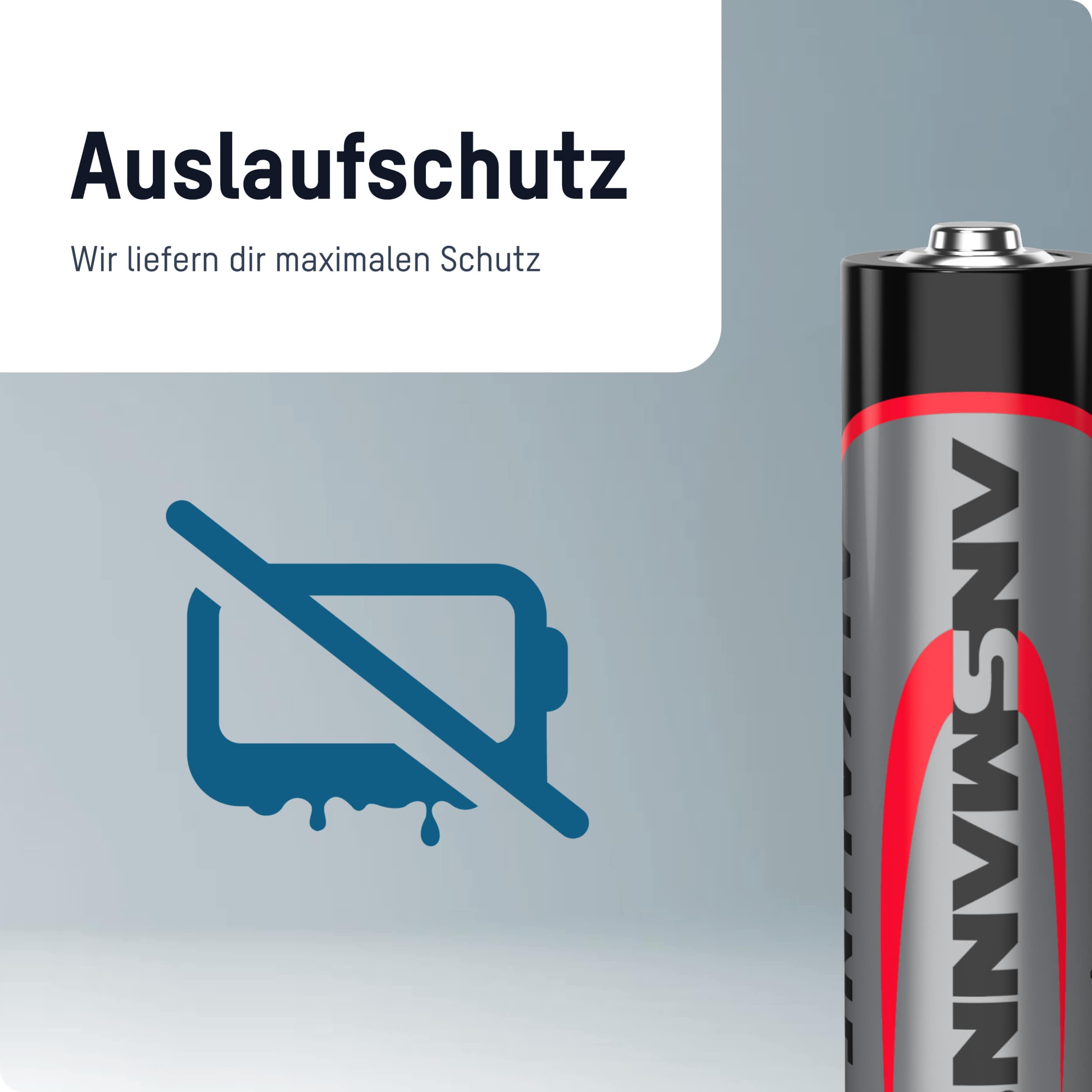 ANSMANN Mignon-Batterie-Set, Alkaline, 100 Stück ANSMANN Mignon-Batterie-Set, Alkaline, 100 Stück