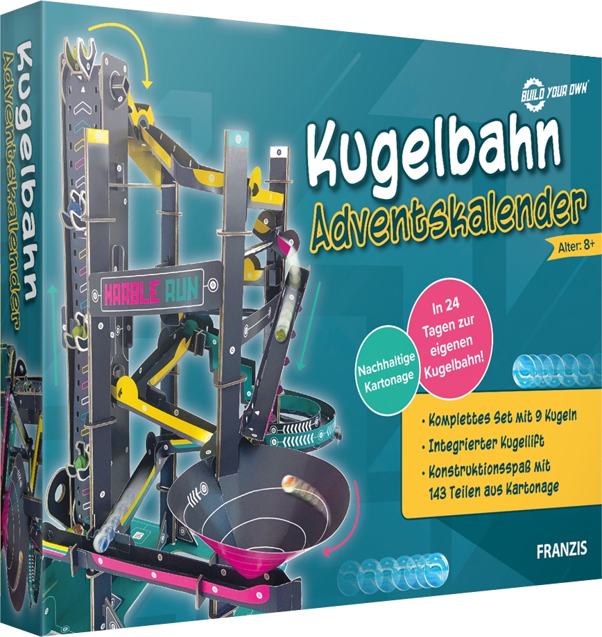 FRANZIS Kugelbahn Adventskalender