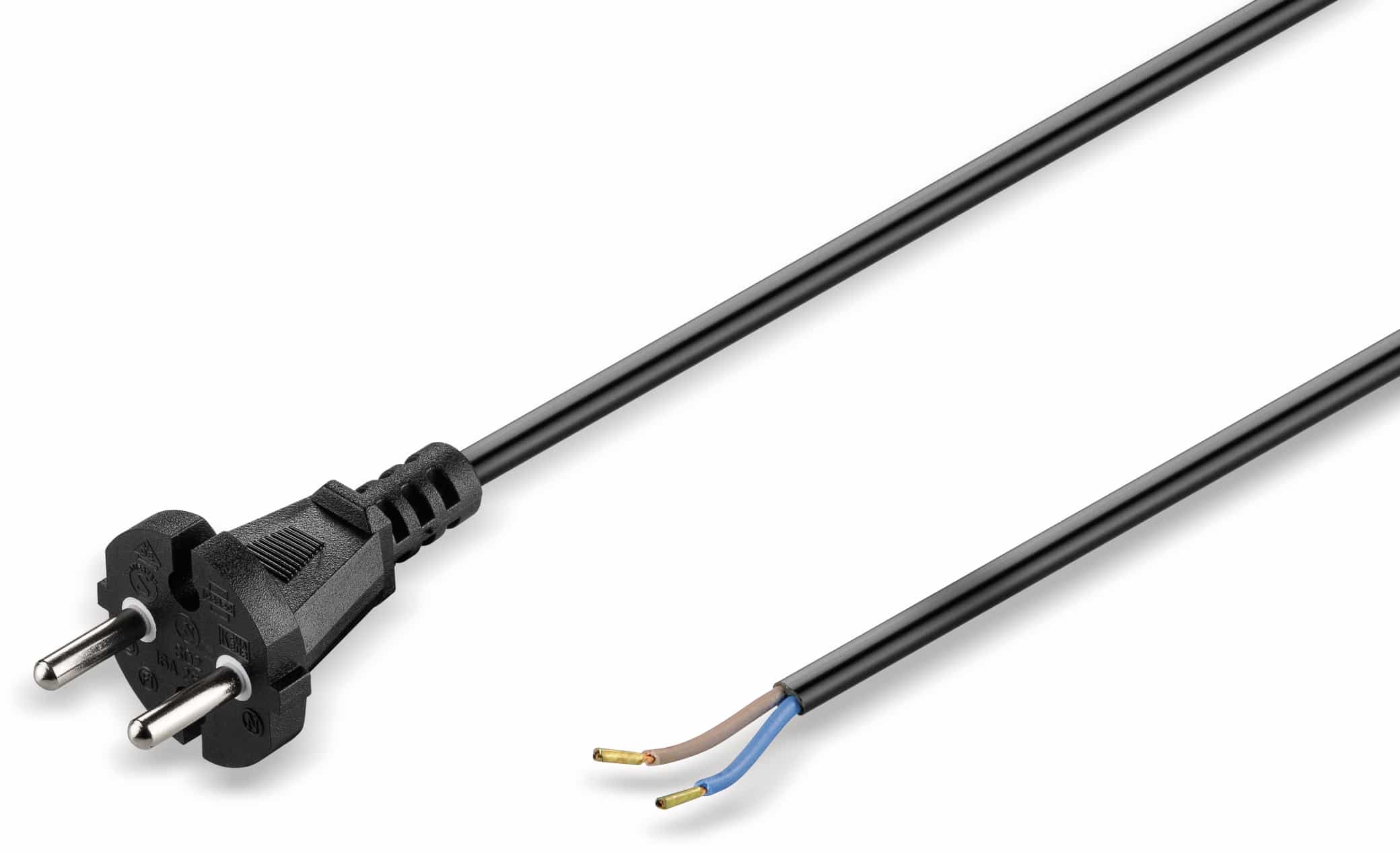 GOOBAY Universal Staubsauger Anschlusskabel, 10 m, schwarz GOOBAY Universal Staubsauger Anschlusskabel, 10 m, schwarz
