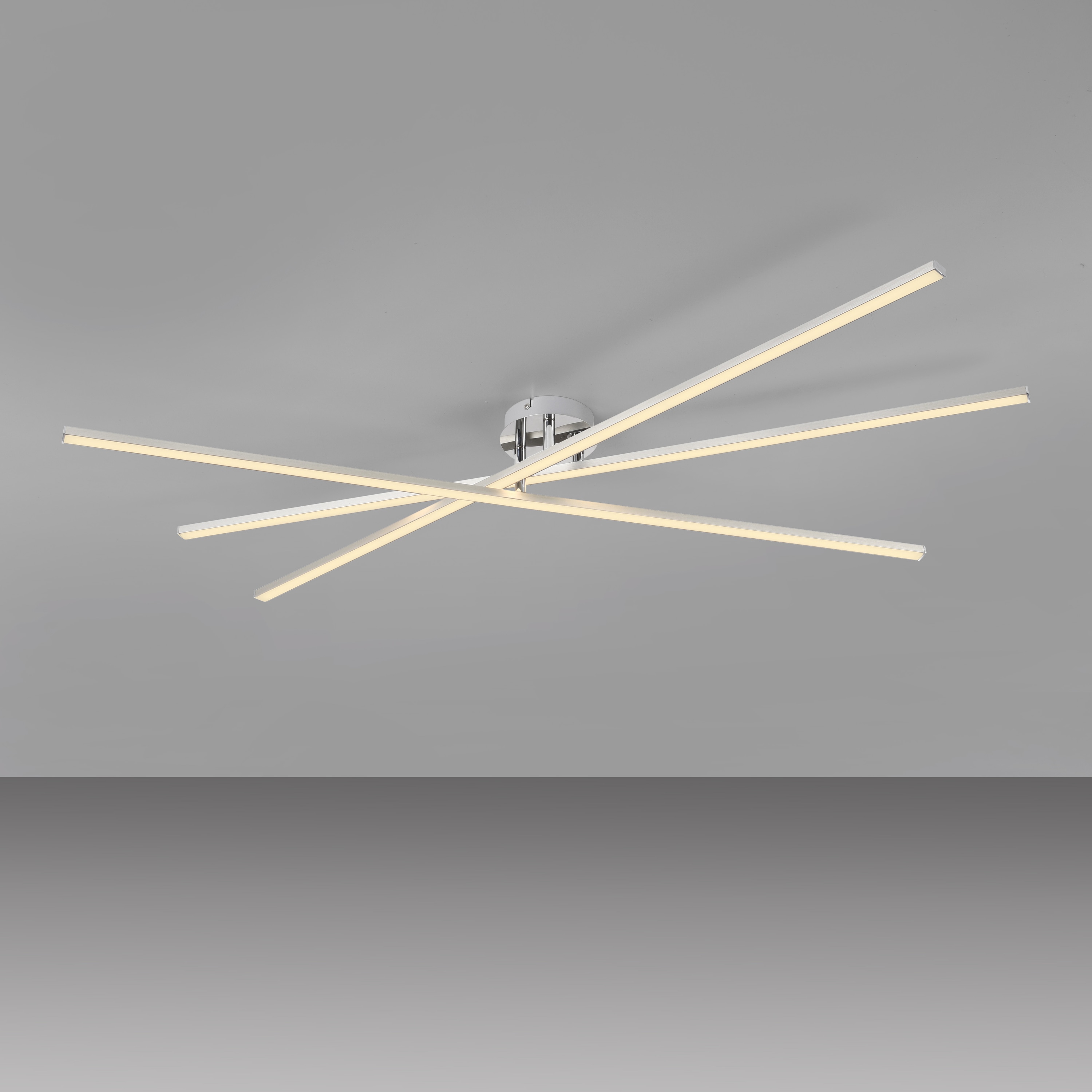 JUST LIGHT LED-Deckenleuchte 14727-55, 16W, 3000K, 1960lm, warmweiß, IP20, stahl JUST LIGHT LED-Deckenleuchte 14727-55, 16W, 3000K, 1960lm, warmweiß, IP20, stahl