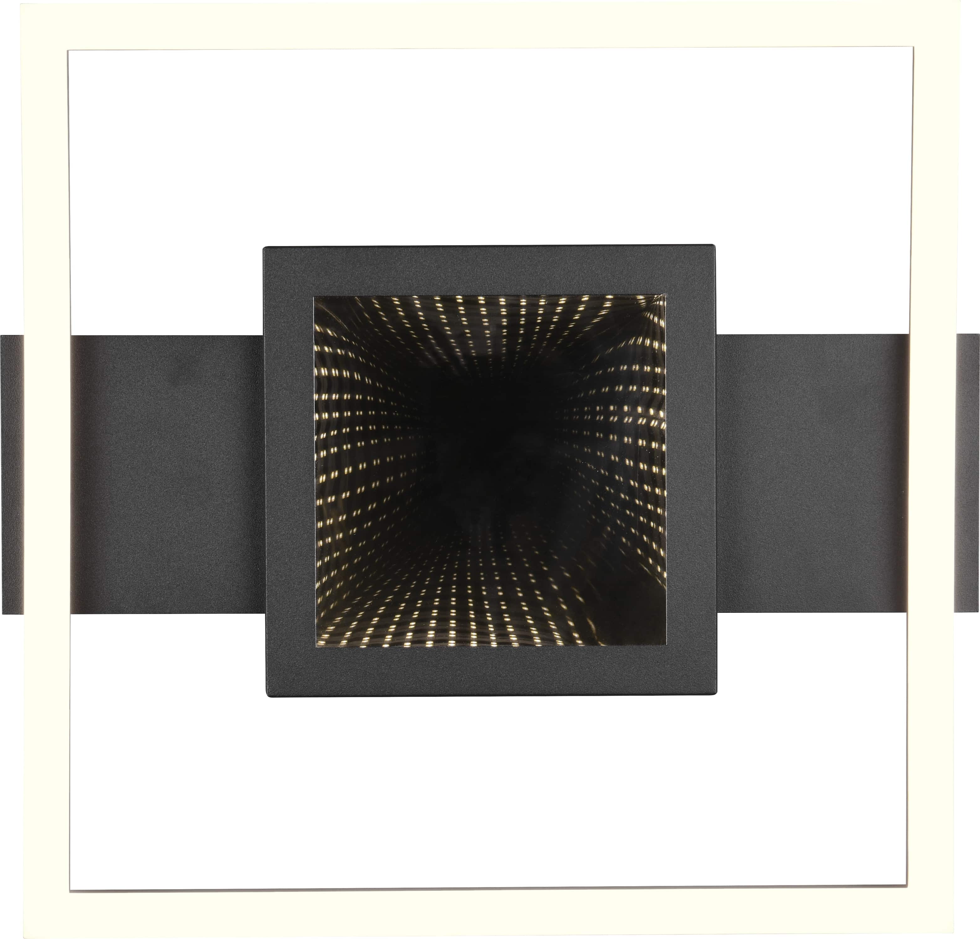 REALITY LED-Deckenleuchte WHEELER, R64801932, 16W, 2000lm, 3000K, schwarz REALITY LED-Deckenleuchte WHEELER, R64801932, 16W, 2000lm, 3000K, schwarz