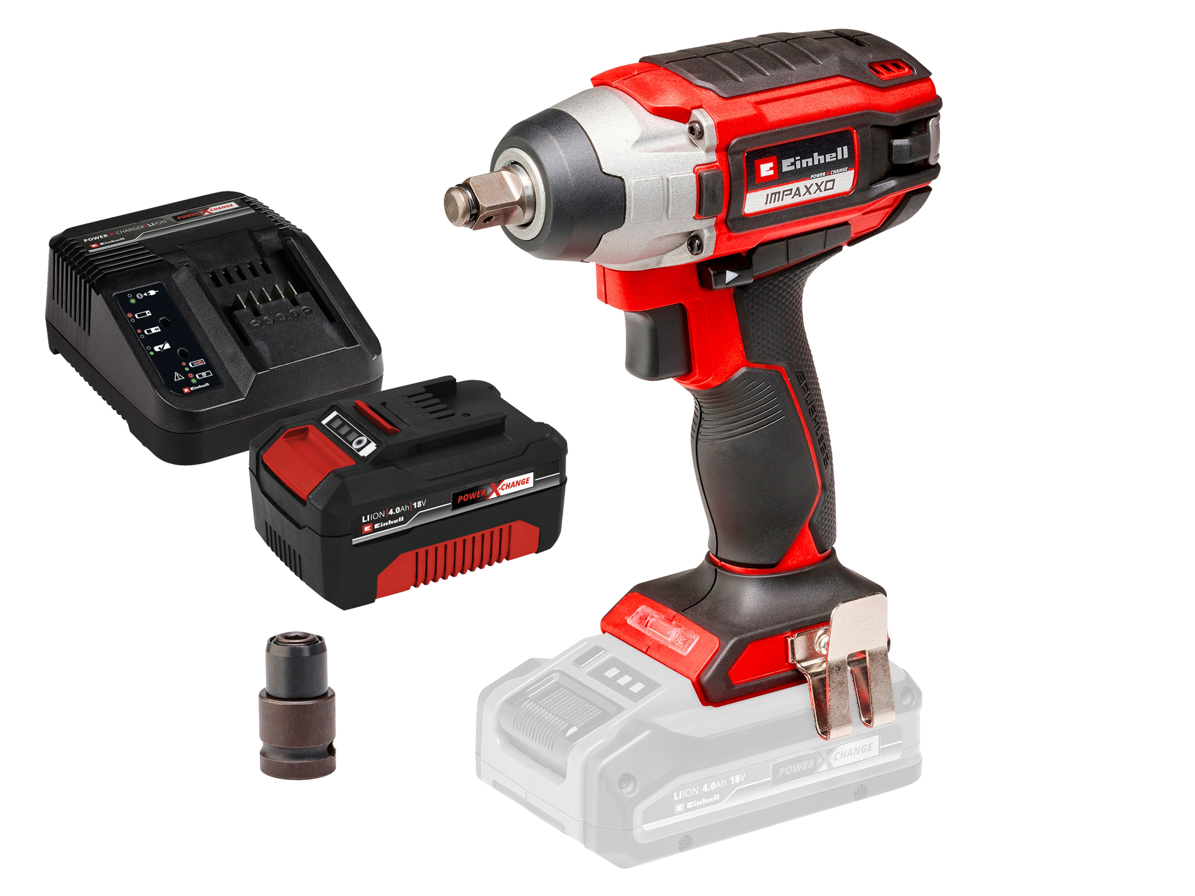 EINHELL PROFESSIONAL Akku-Schlagschrauber IMPAXXO 18/230 Kit (1x 4,0 Ah) EINHELL Akku-Schlagschrauber IMPAXXO 18/230 Kit (1x 4,0 Ah)