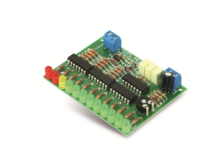 Bausatz LED VU-Meter, V1.0 LED VU-Meter-Bausatz