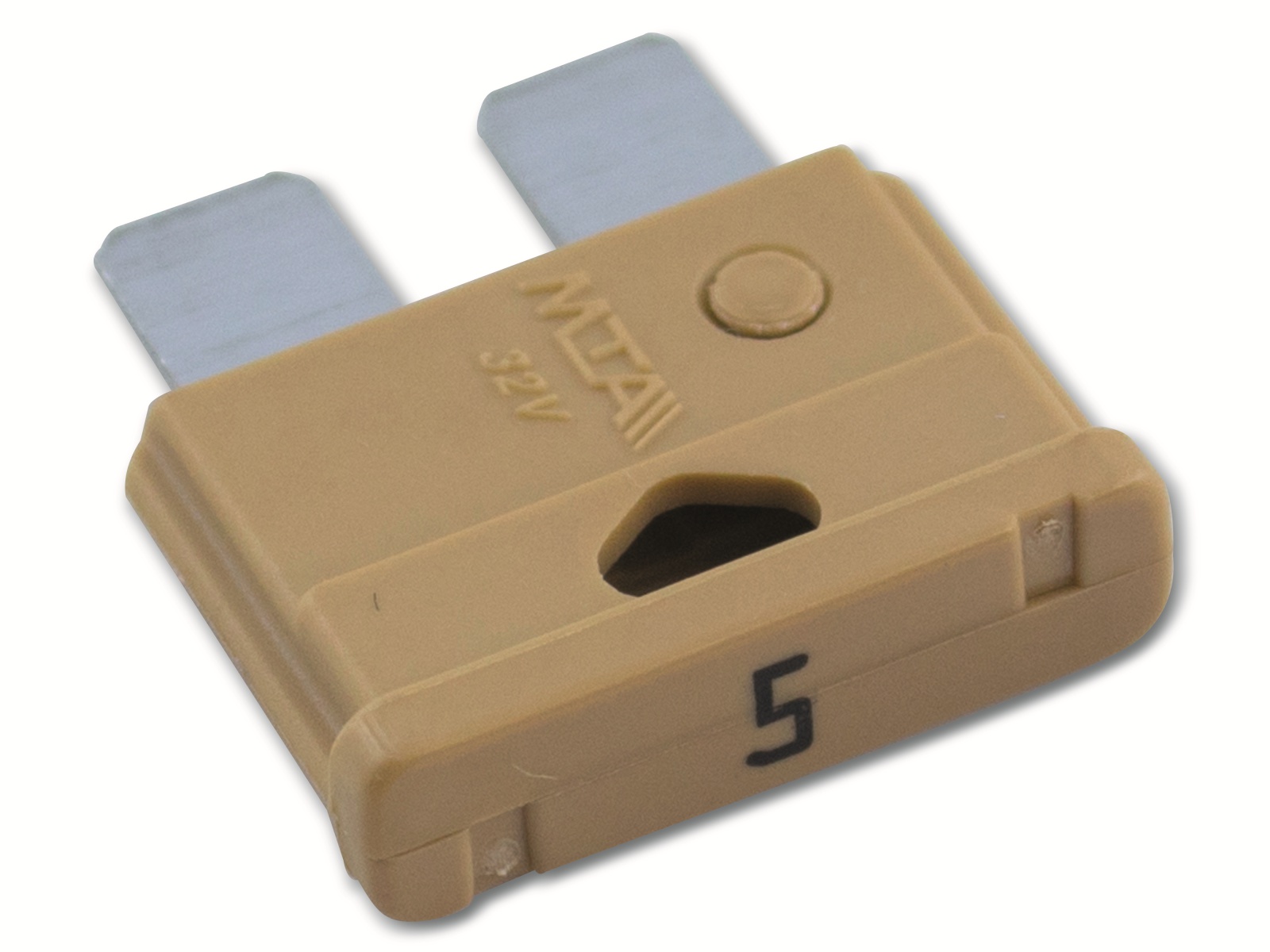 MTA KFZ-Flachsicherung 340.024, Standard, 5 A, hellbraun MTA KFZ-Flachsicherung 340.024, Standard, 5 A, hellbraun
