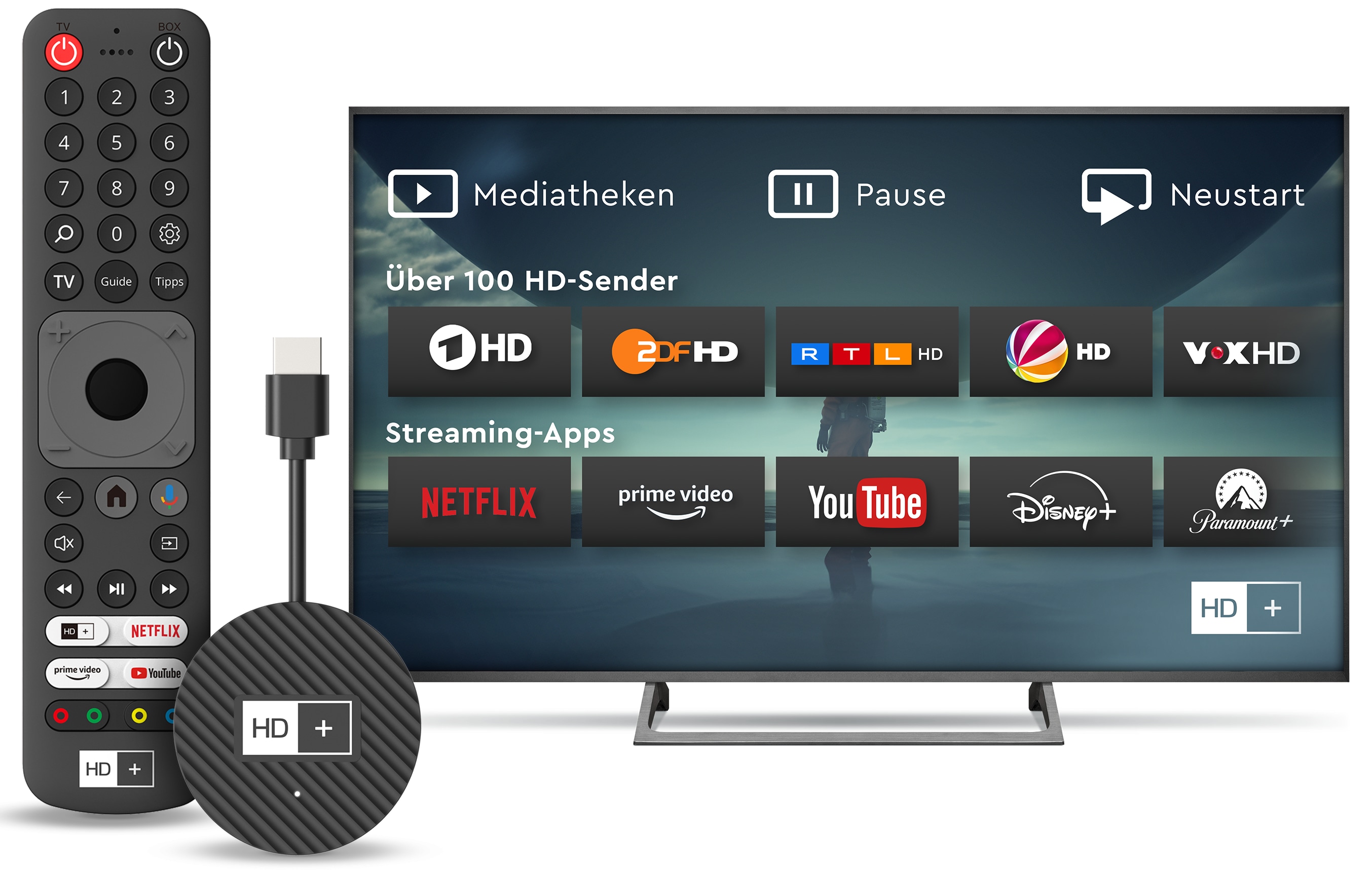 HDPLUS IP TV-Stick HD+ IP TV-Stick