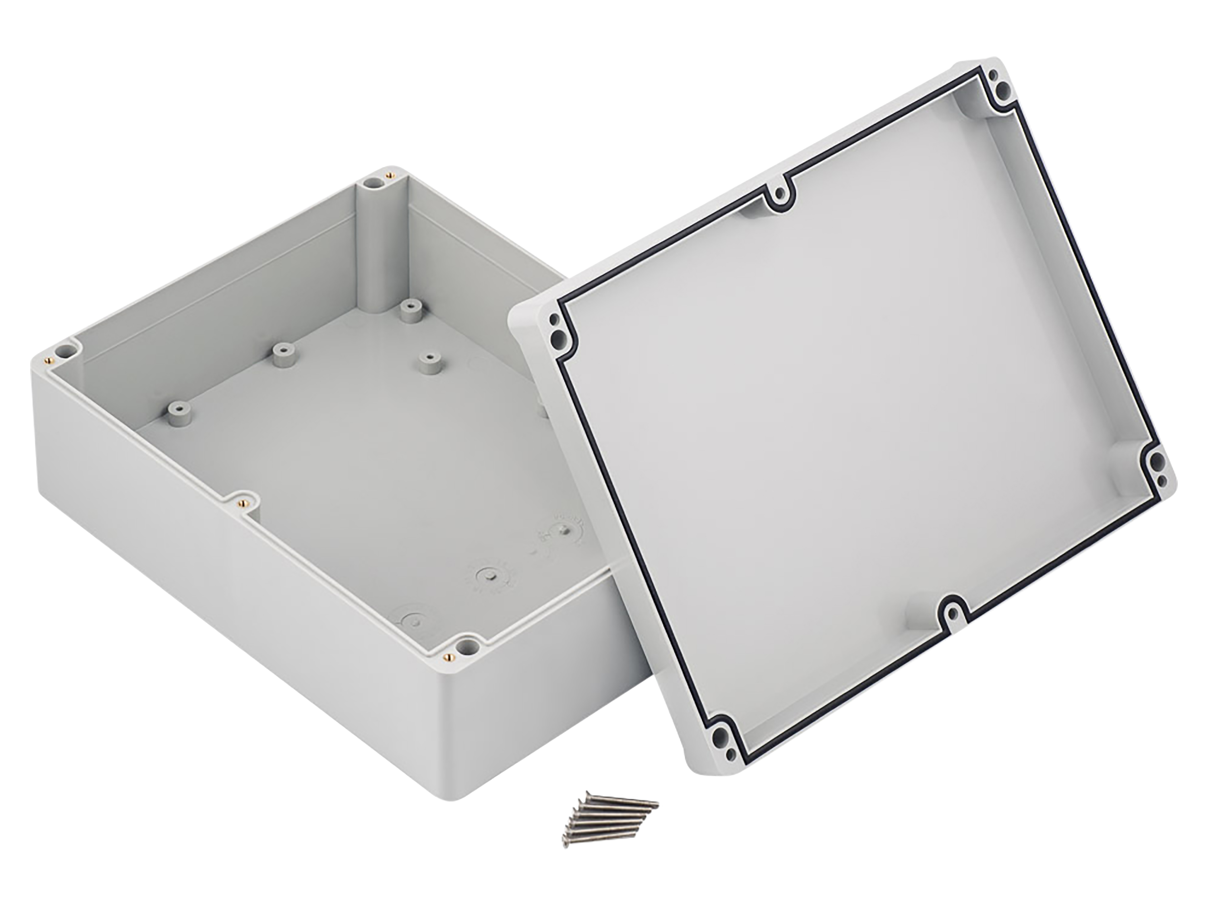 POLLIN ABS-Gehäuse 4U63231808019, 225x175x80 mm, IP67 POLLIN ABS-Gehäuse 4U63231808019, 225x175x80 mm, IP67