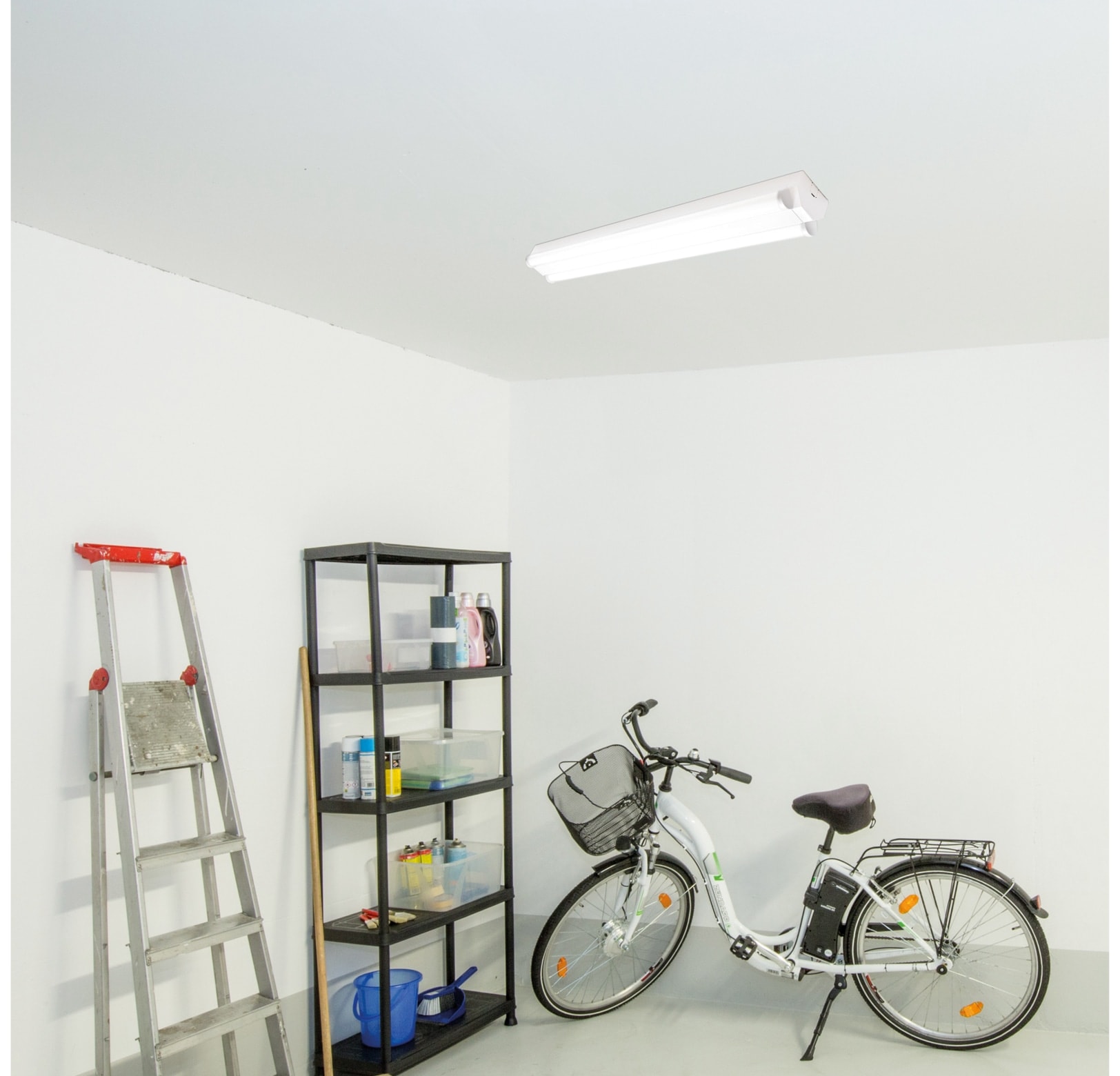 MÜLLER-LICHT LED Wand- und Deckenleuchte, 20300523, Basic 2/150 70 W, 6100 lm, 4000 K, weiß MÜLLER-LICHT LED Wand- und Deckenleuchte, 20300523, Basic 2/150 70 W, 6100 lm, 4000 K, weiß