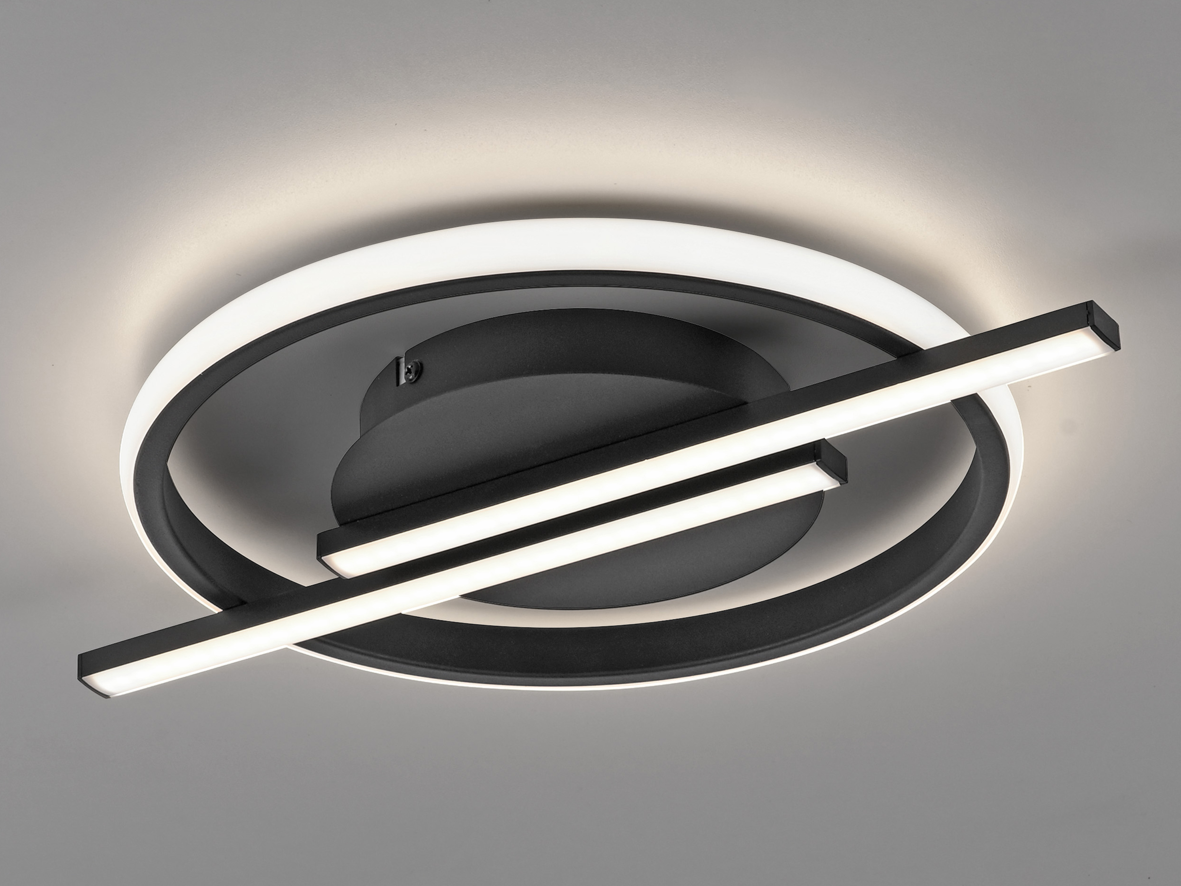 JUST LIGHT LED-Deckenleuchte 14130-18 schwarz, 17,5 W, 2100 lm, 3000 K, Dimmbar JUST LIGHT LED-Deckenleuchte 14130-18 schwarz, 17,5 W, 2100 lm, 3000 K, Dimmbar
