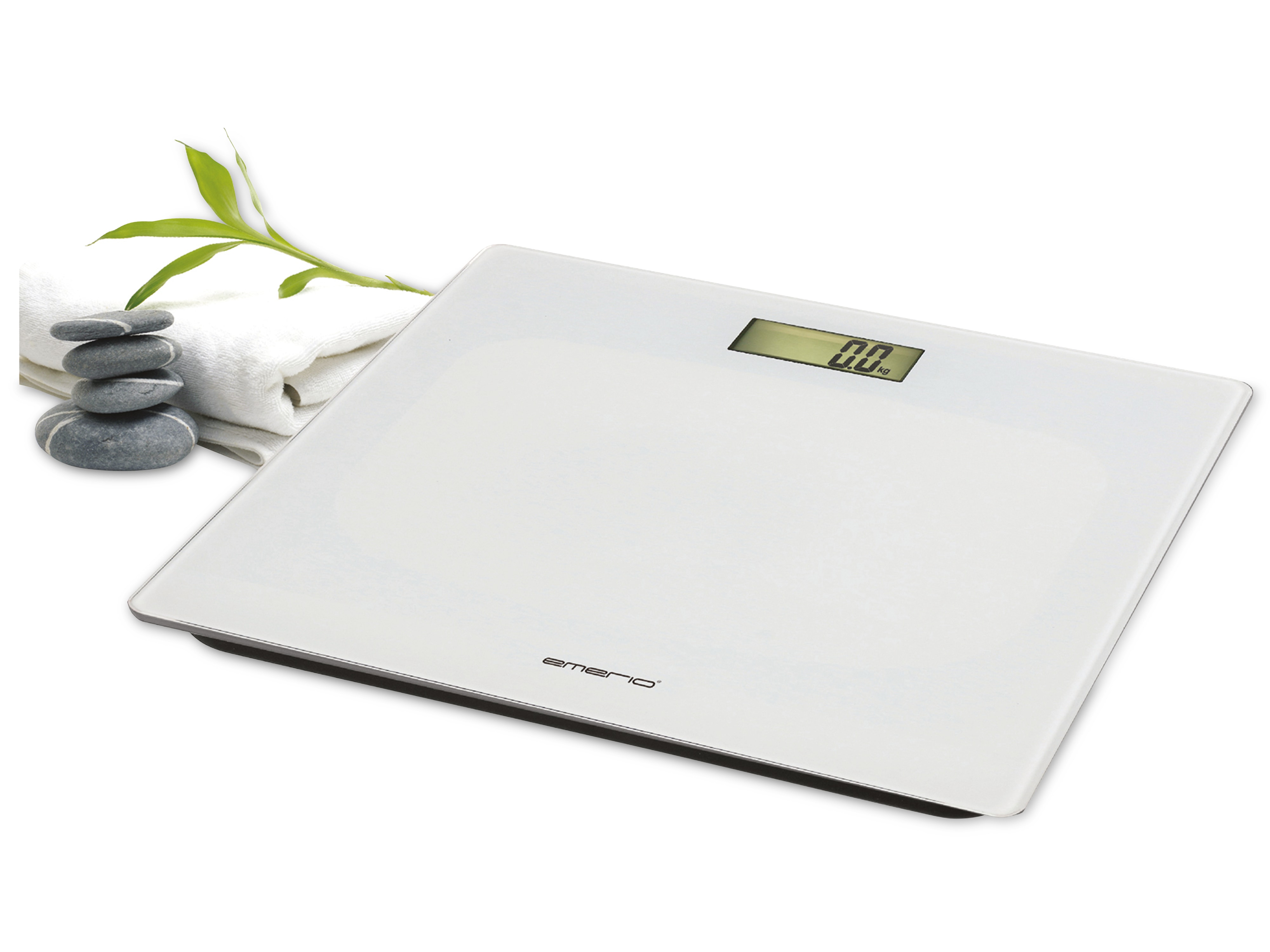 EMERIO Personenwaage BR-211824.2, 180 kg, weiß EMERIO Personenwaage BR-211824.2, 180 kg, weiß