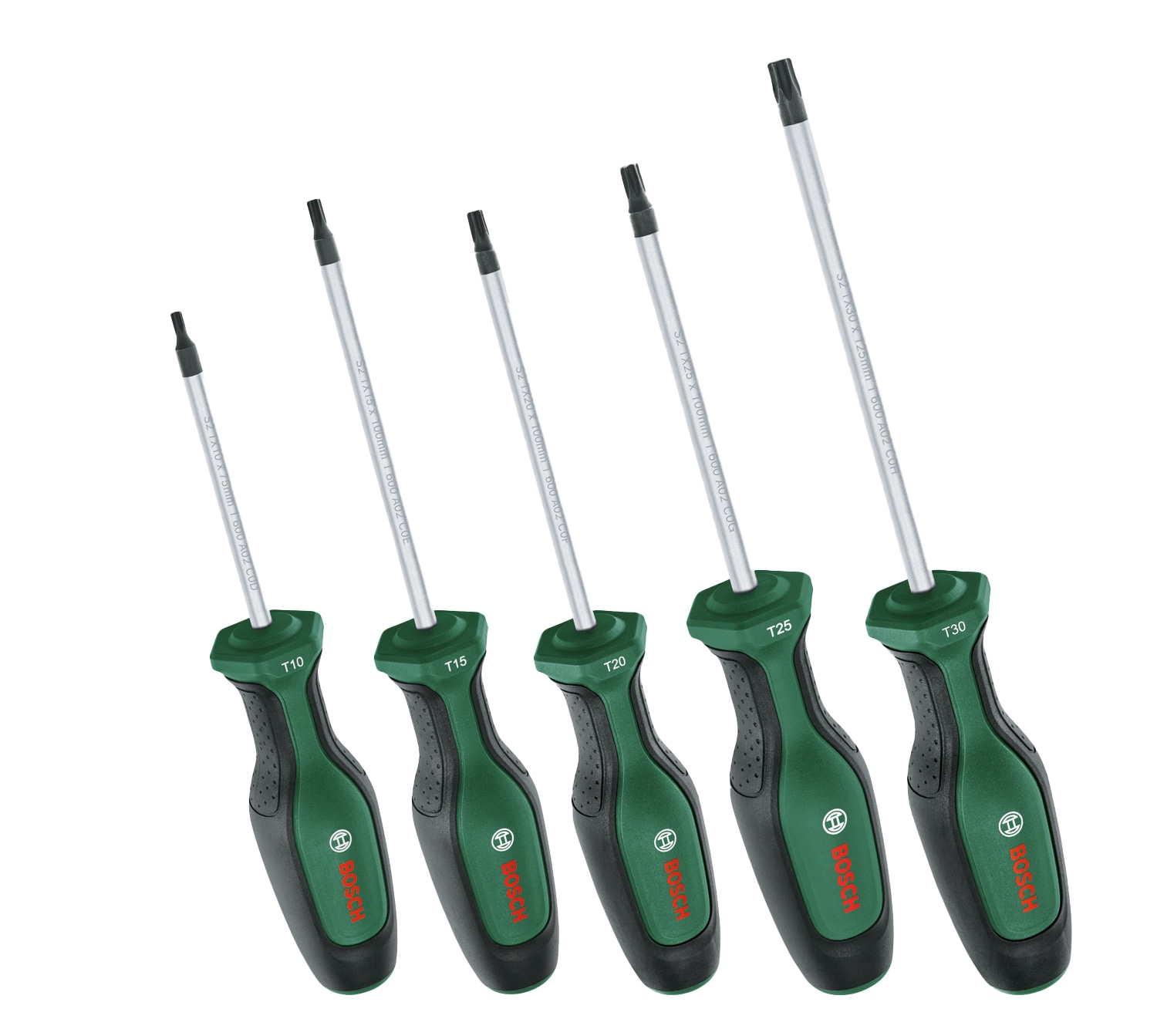 BOSCH Schraubendreher-Set, Torx, 5-teilig