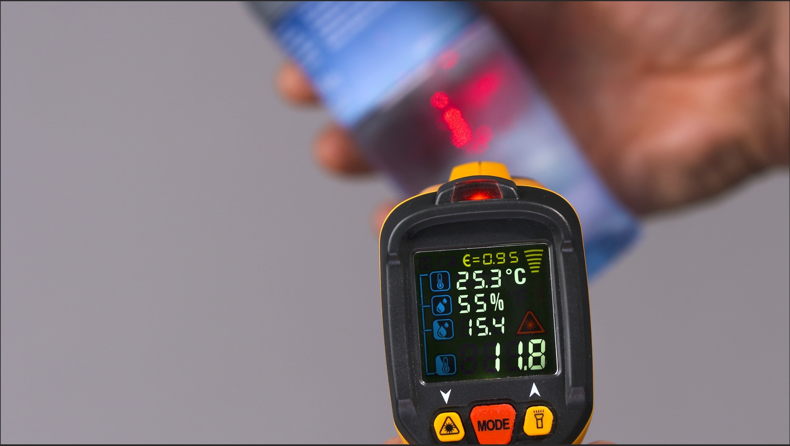 PANCONTROL Infrarot-Thermometer PAN IR-T800+, 12:1, mit Laser-Messkreisanzeige PANCONTROL Infrarot-Thermometer PAN IR-T800+, 12:1, mit Laser-Messkreisanzeige