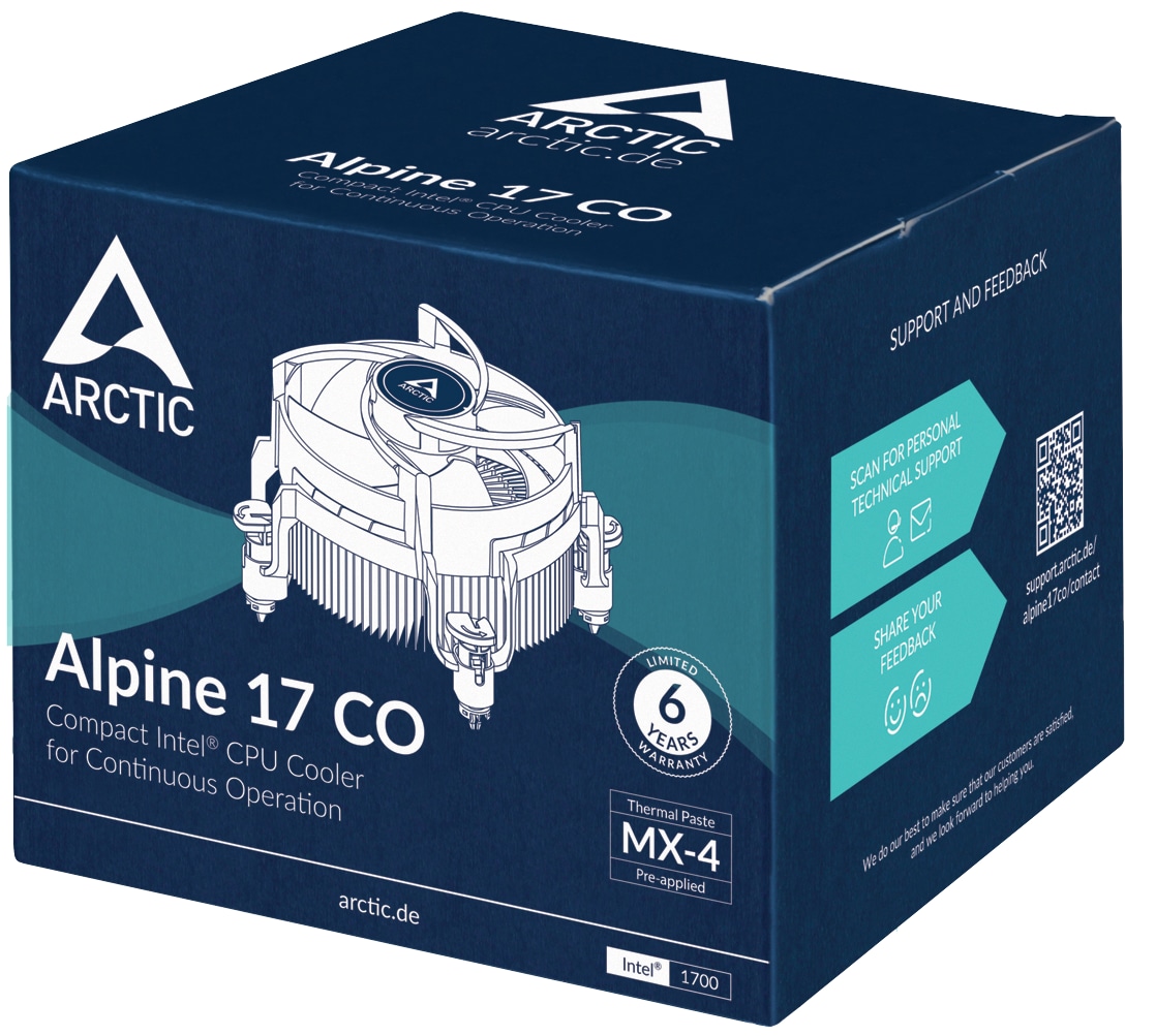 ARCTIC Kühler Alpine 17 CO ARCTIC Kühler Alpine 17 CO