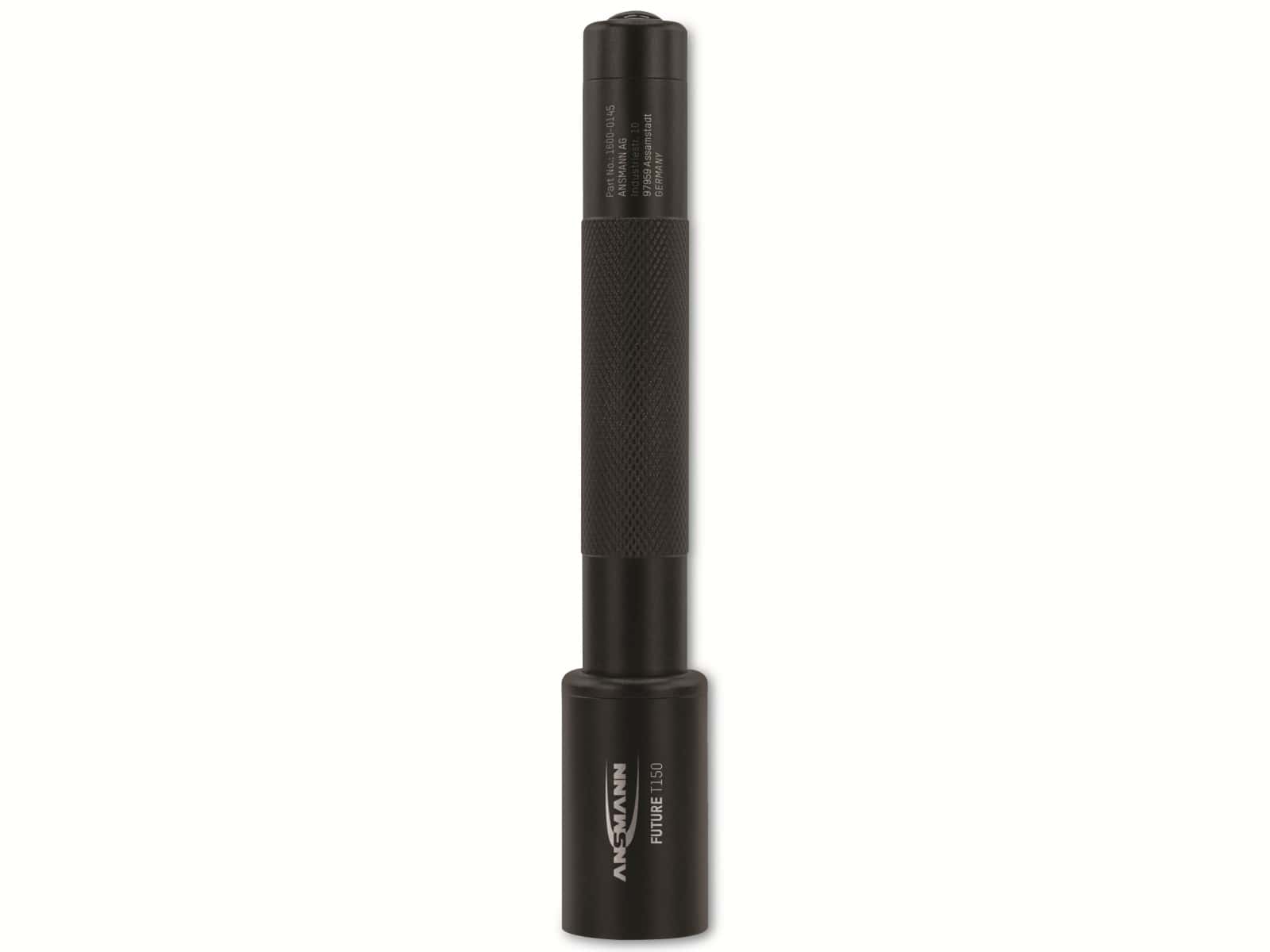 ANSMANN LED-Taschenlampe Future T150, Alu, 3W, 150 lm, batteriebetrieben ANSMANN LED-Taschenlampe Future T150, Alu, 3W, 150 lm, batteriebetrieben