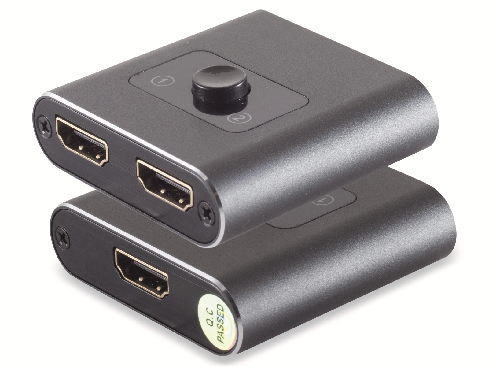 SMART-MULTIMEDIA HDMI-Umschalter 2x1, bidirektional, Metall, 4K60Hz SMART-MULTIMEDIA HDMI-Umschalter 2x1, bidirektional, Metall, 4K60Hz