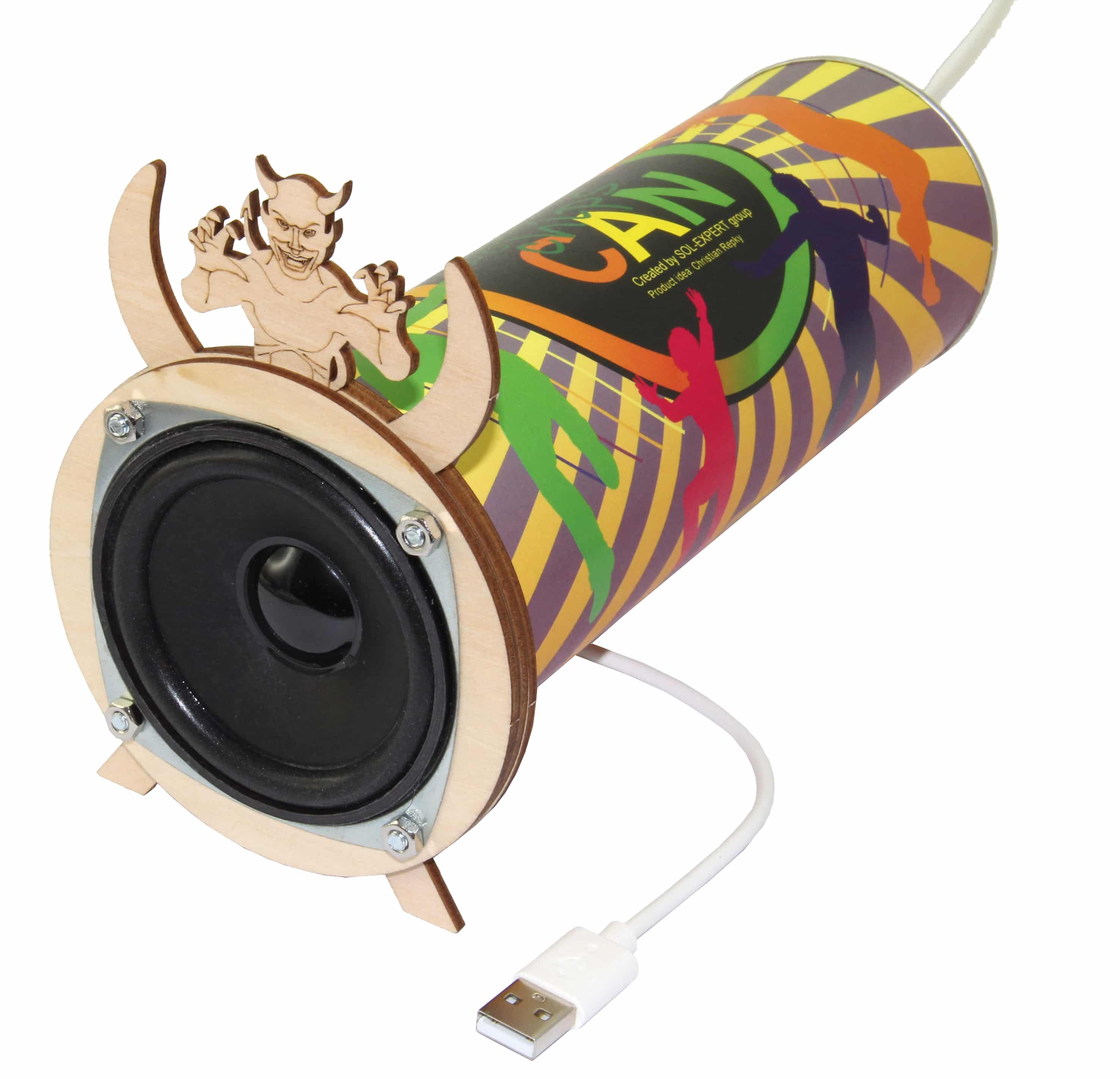 SOL-EXPERT Lötbausatz Bluetooth-Chipsdosen-Soundbox, 29000 SOL-EXPERT Lötbausatz Bluetooth-Chipsdosensoundbox, 29000