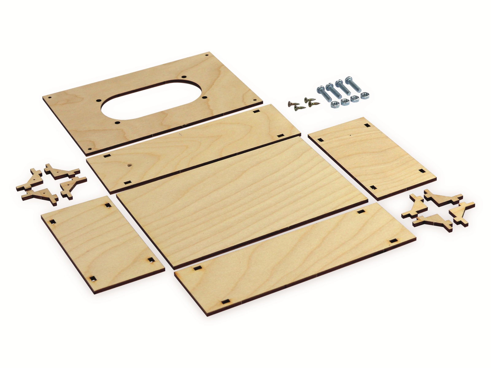 SOL-EXPERT Holzboxbausatz für Lautsprecher BN 390154, 150 x 100 x 50 mm SOL-EXPERT Holzboxbausatz für Lautsprecher BN 390154, 150 x 100 x 50 mm