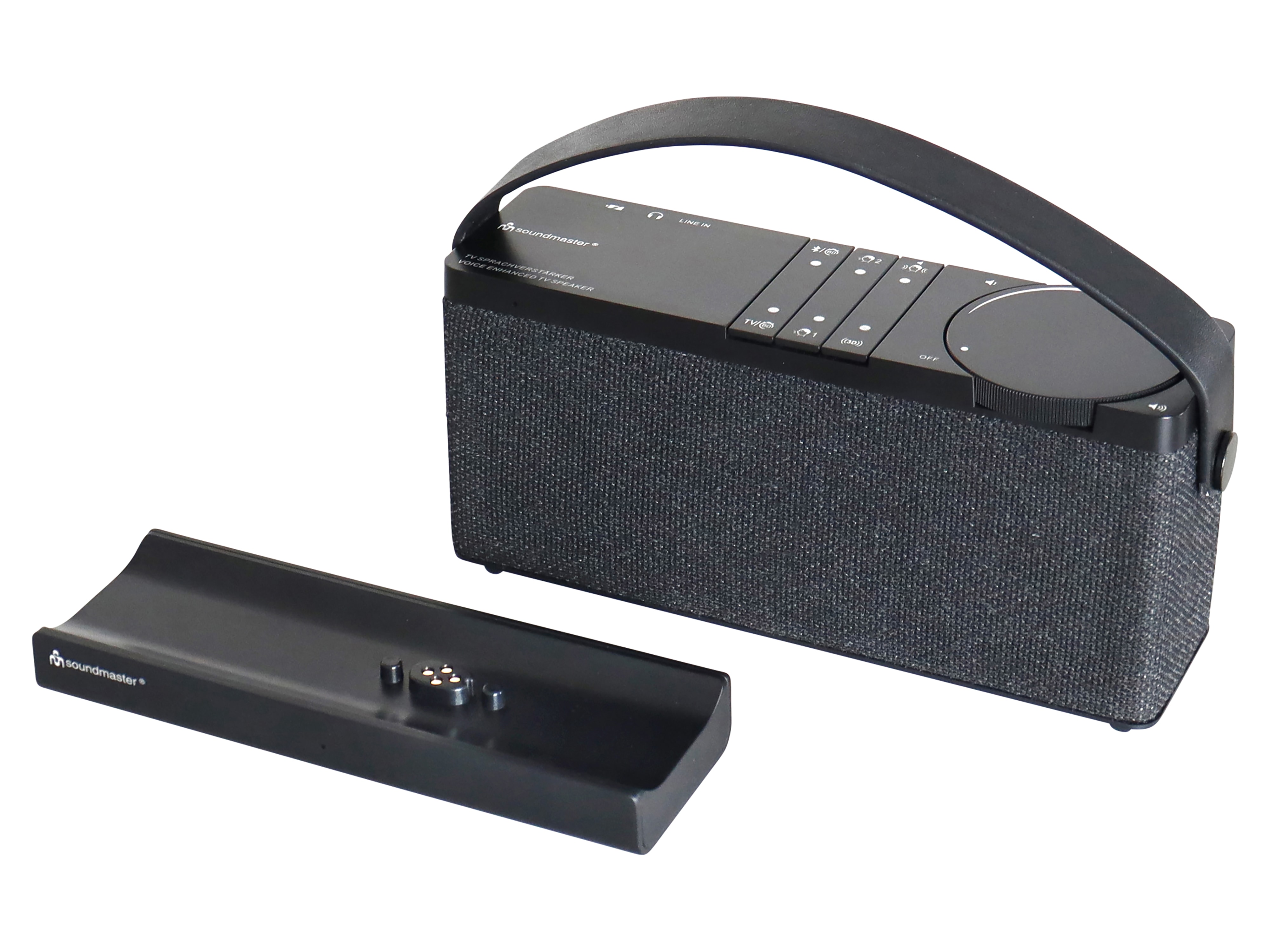 SOUNDMASTER ELITE LINE TV-Lautsprecher "HORST", TVL24SW, kabellos SOUNDMASTER ELITE LINE TV-Lautsprecher "HORST", TVL24SW, kabellos