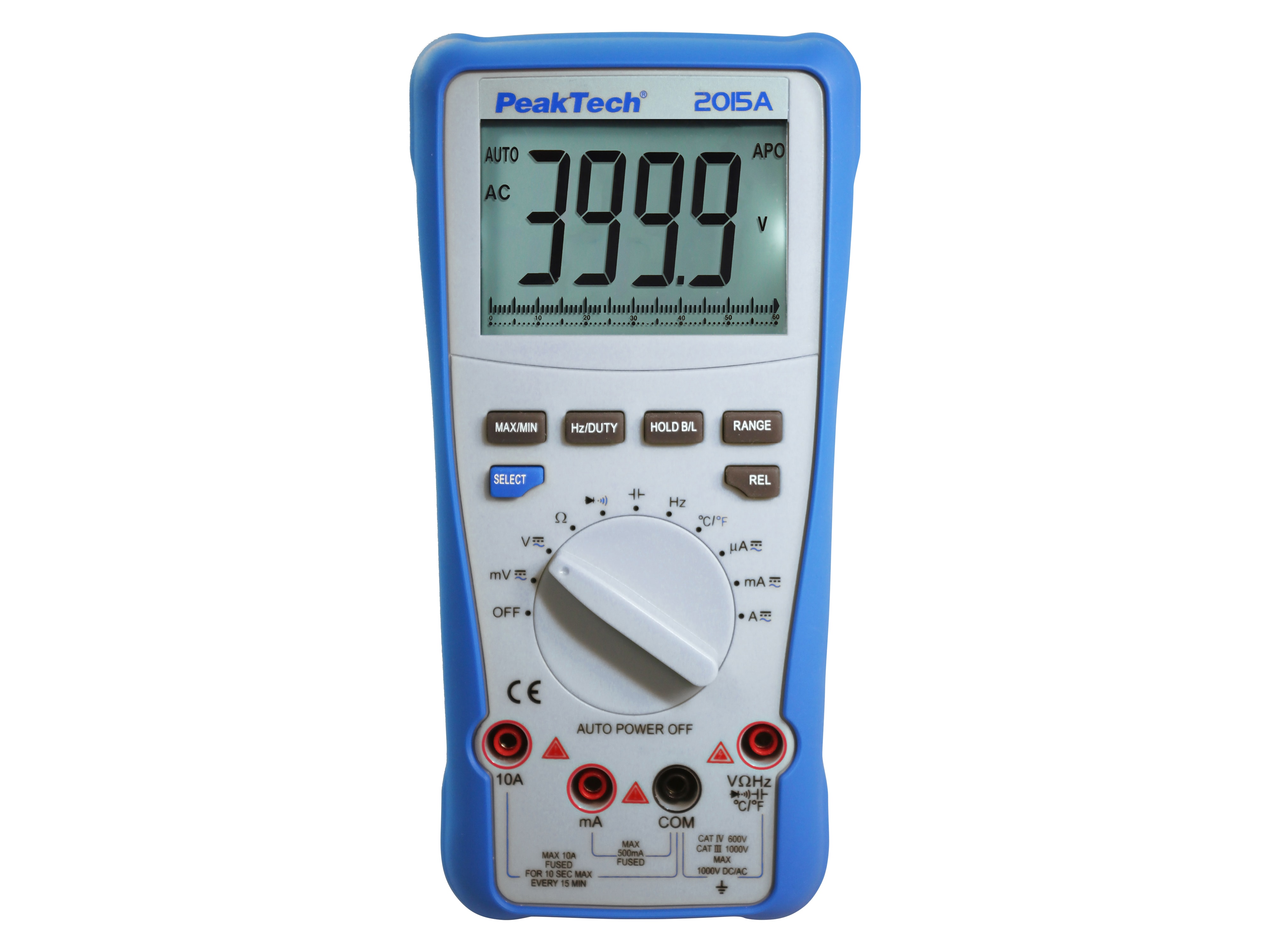 PEAKTECH Multimeter, P 2015 A, True RMS PEAKTECH Multimeter, P 2015 A, True RMS