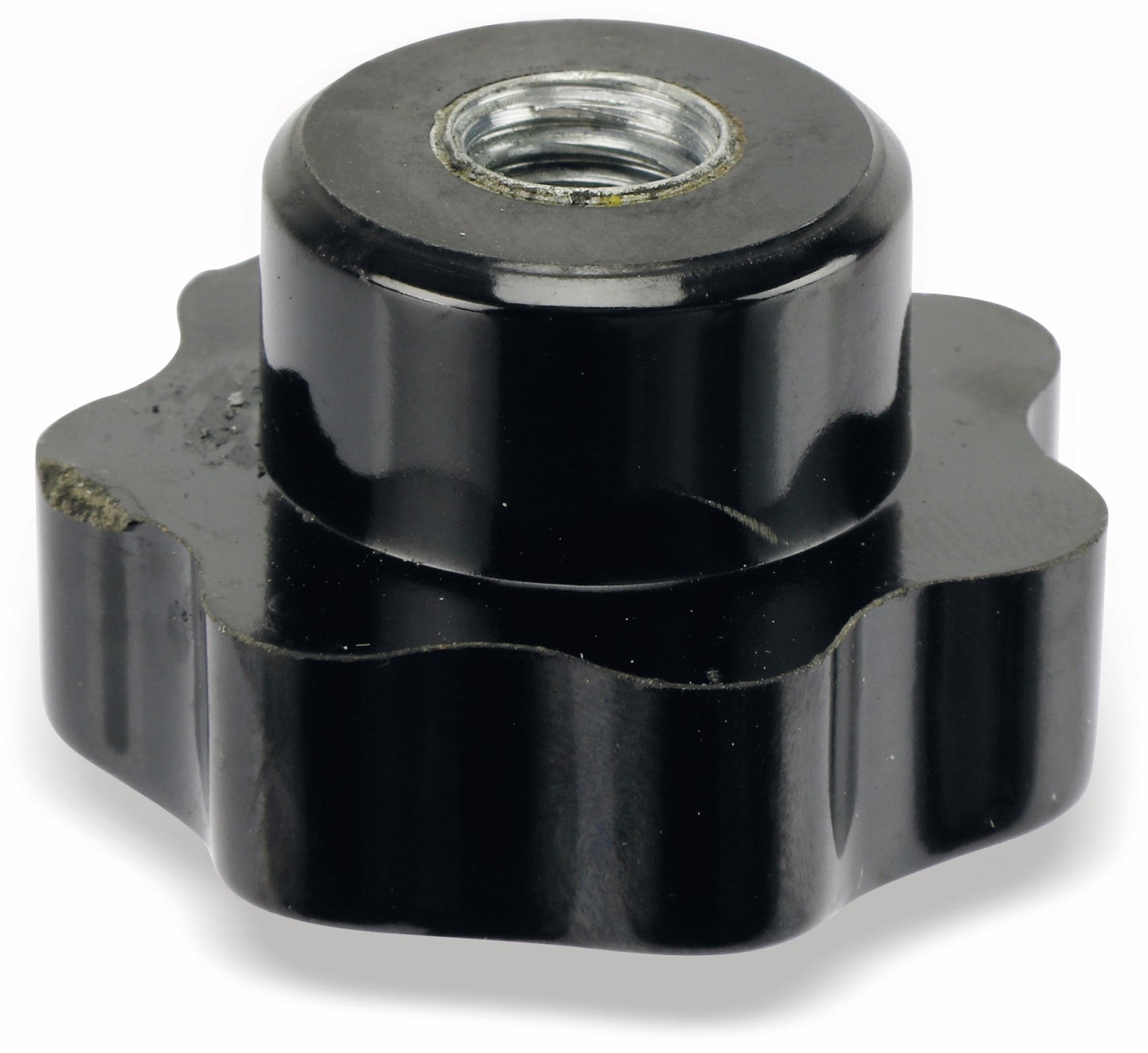 Sterngriffmutter, M10/19 mm, schwarz Sterngriffmutter, M10/19 mm, schwarz