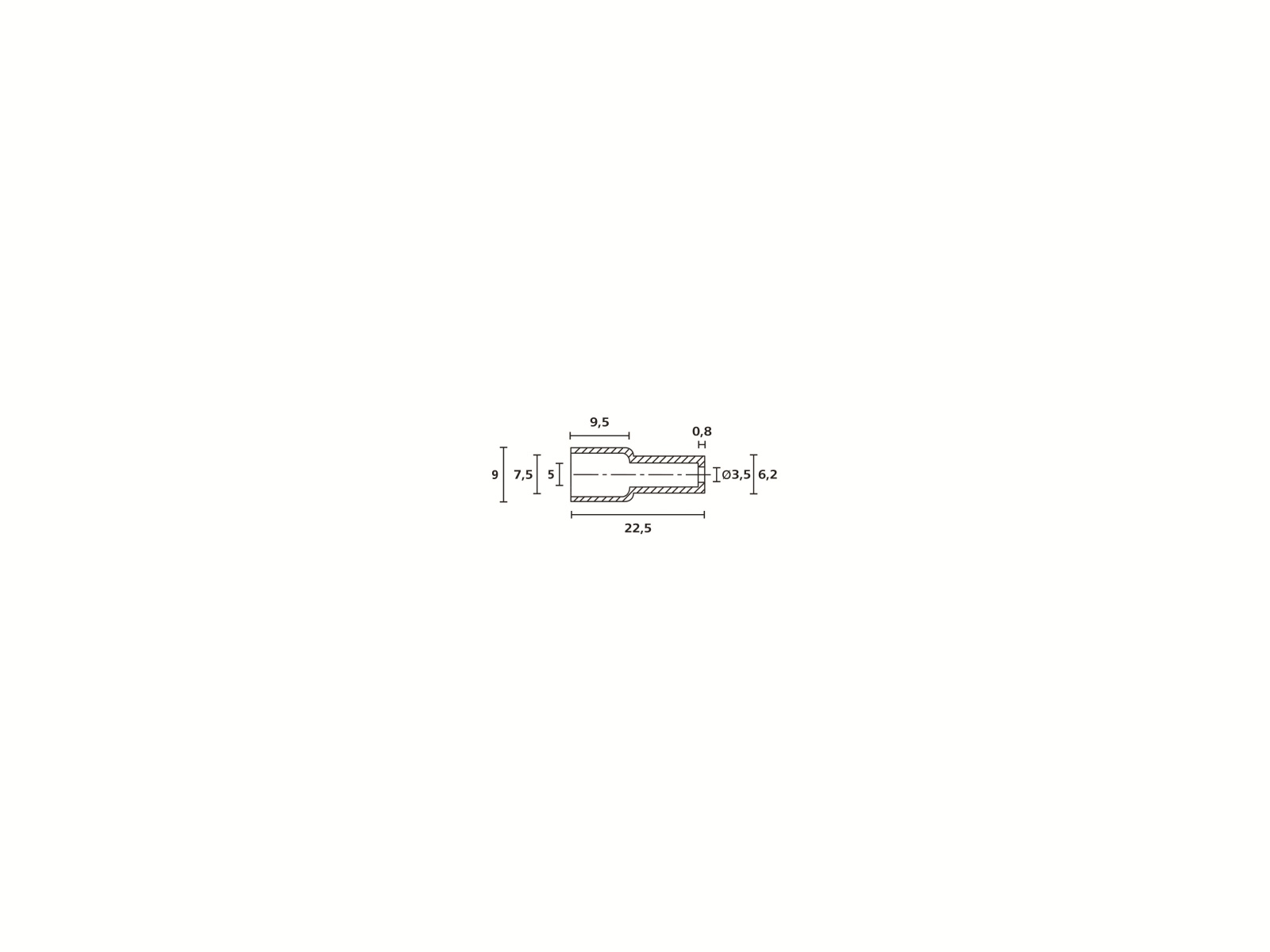 HELLERMANNTYTON Schutzkappe, 631-58279, Natur, Polyethylen, 1 Stück HELLERMANNTYTON Schutzkappe, 631-58279, Natur, Polyethylen, 1 Stück