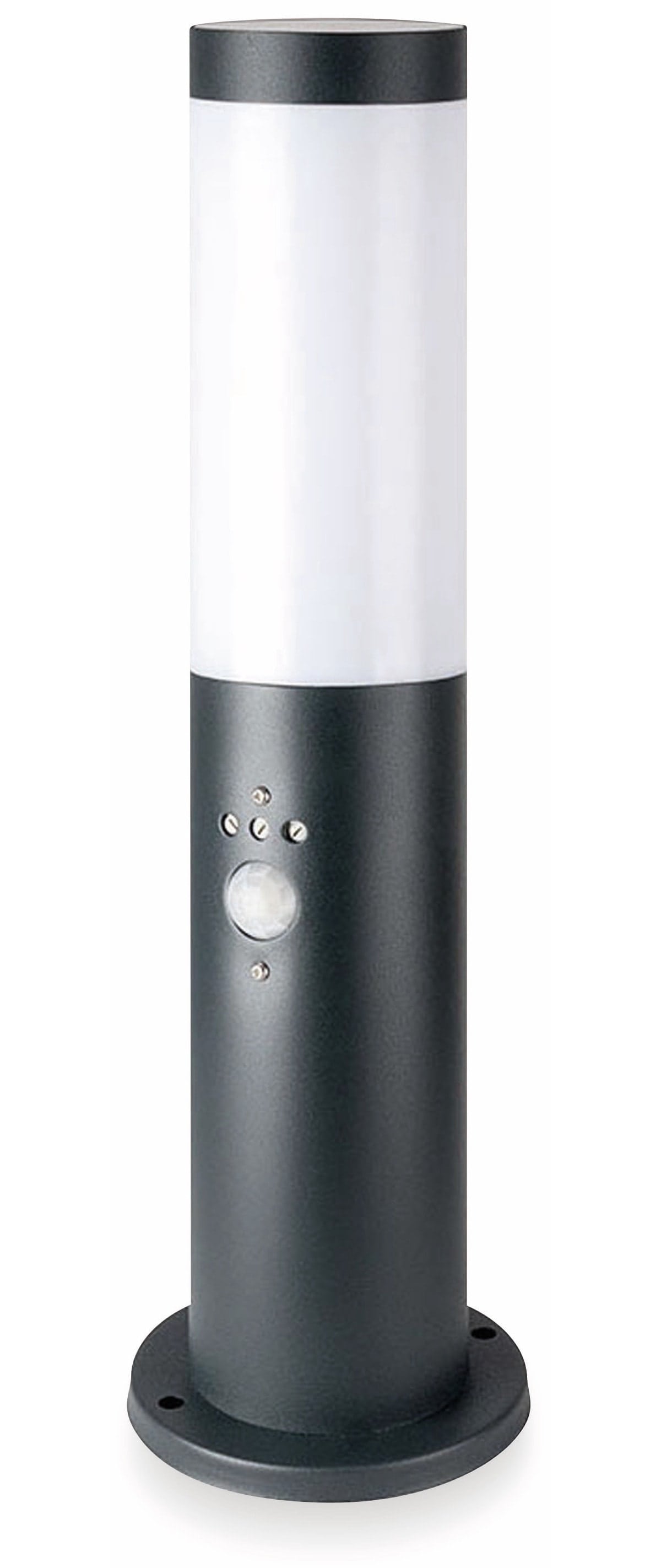 V-TAC Poller-Außenleuchte VT-838, IP44, E27, PIR-Sensor, Edelstahl, 450mm, VT-8965, grau V-TAC Poller-Außenleuchte VT-838, IP44, E27, PIR-Sensor, Edelstahl, 450mm, VT-8965, grau